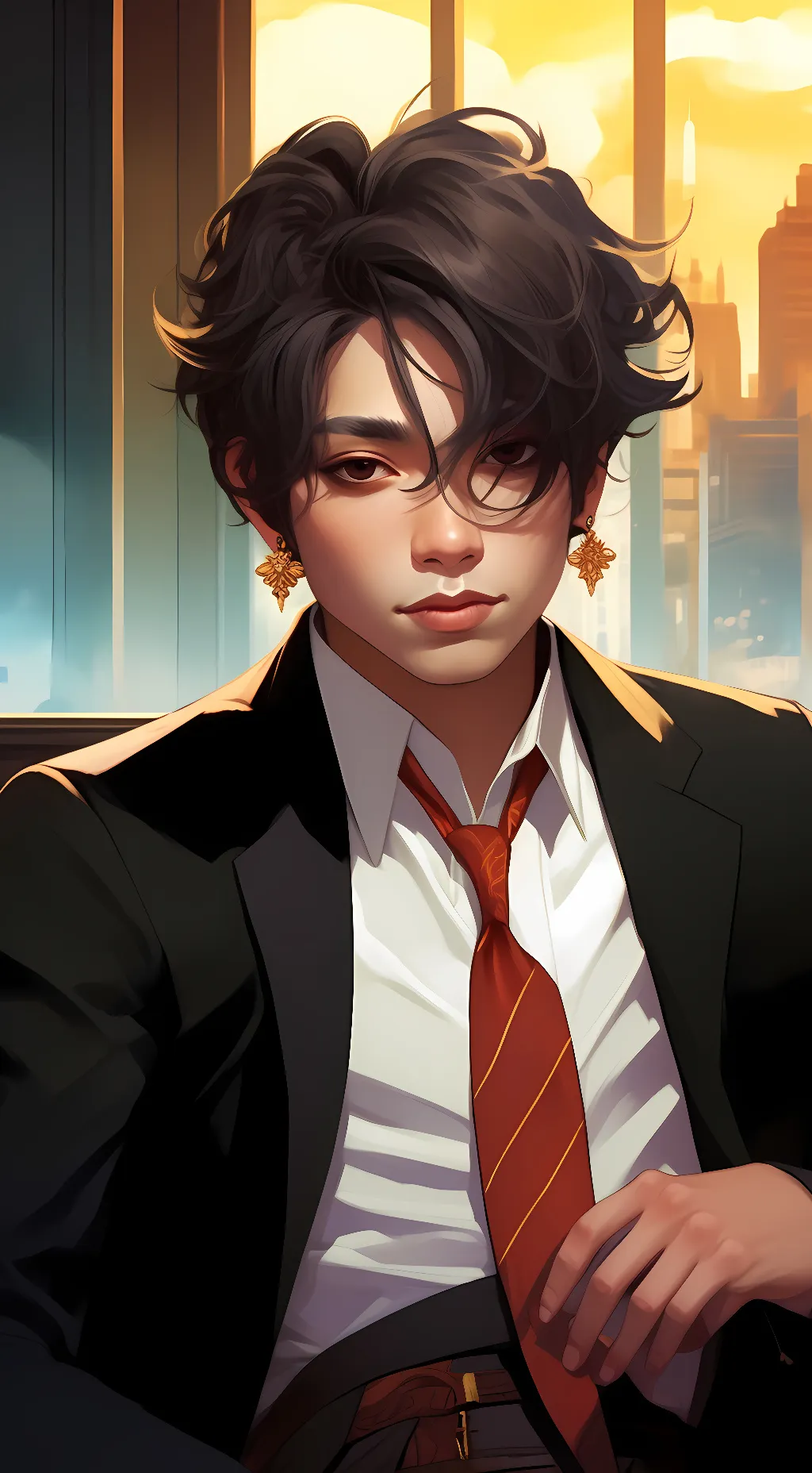 ai character: Christopher background