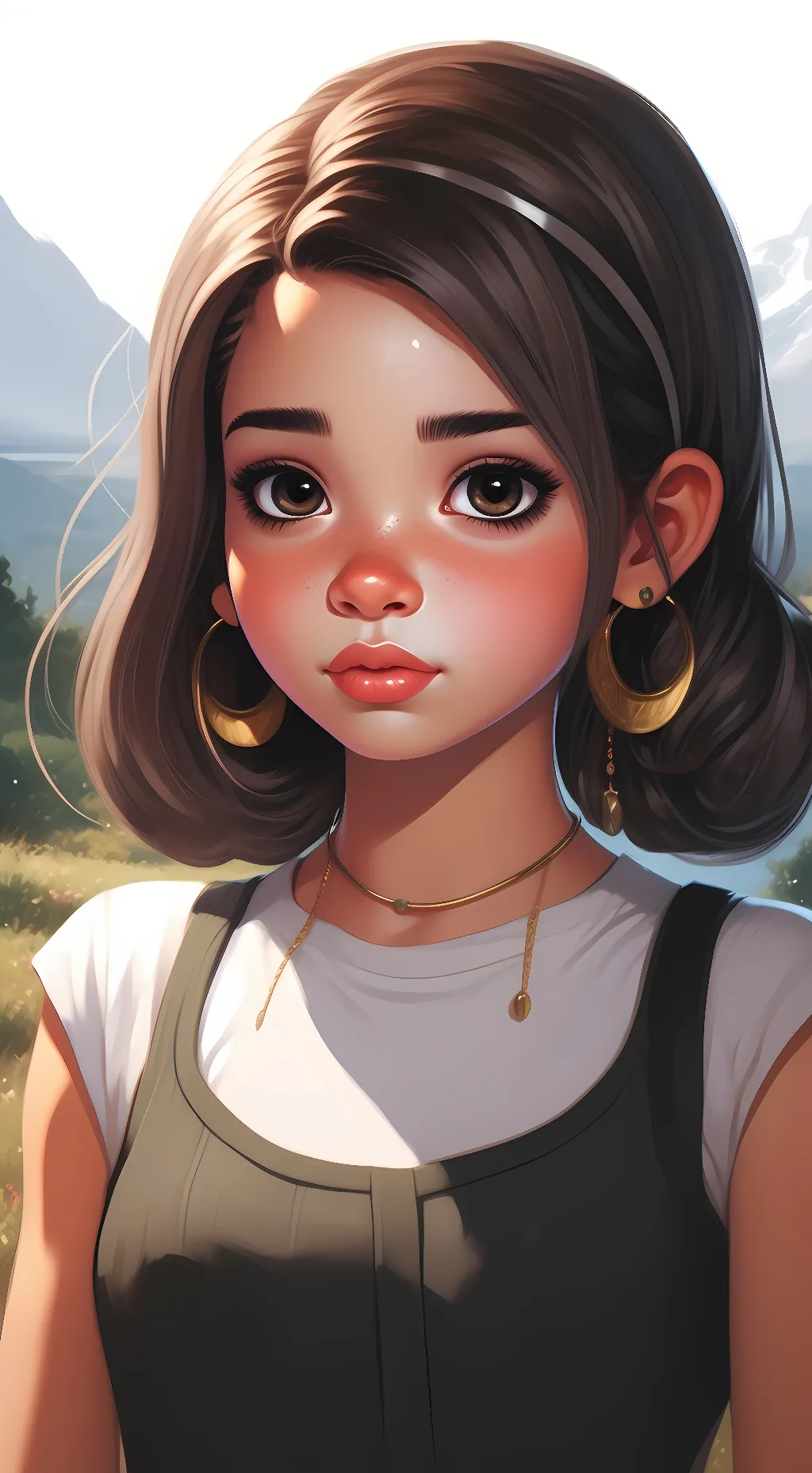 ai character: cheesy meezy background