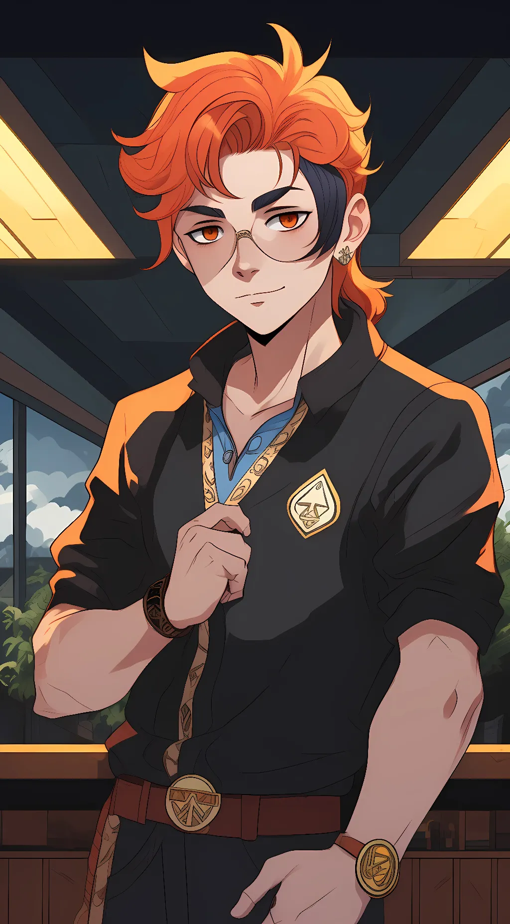 ai character: Ace background