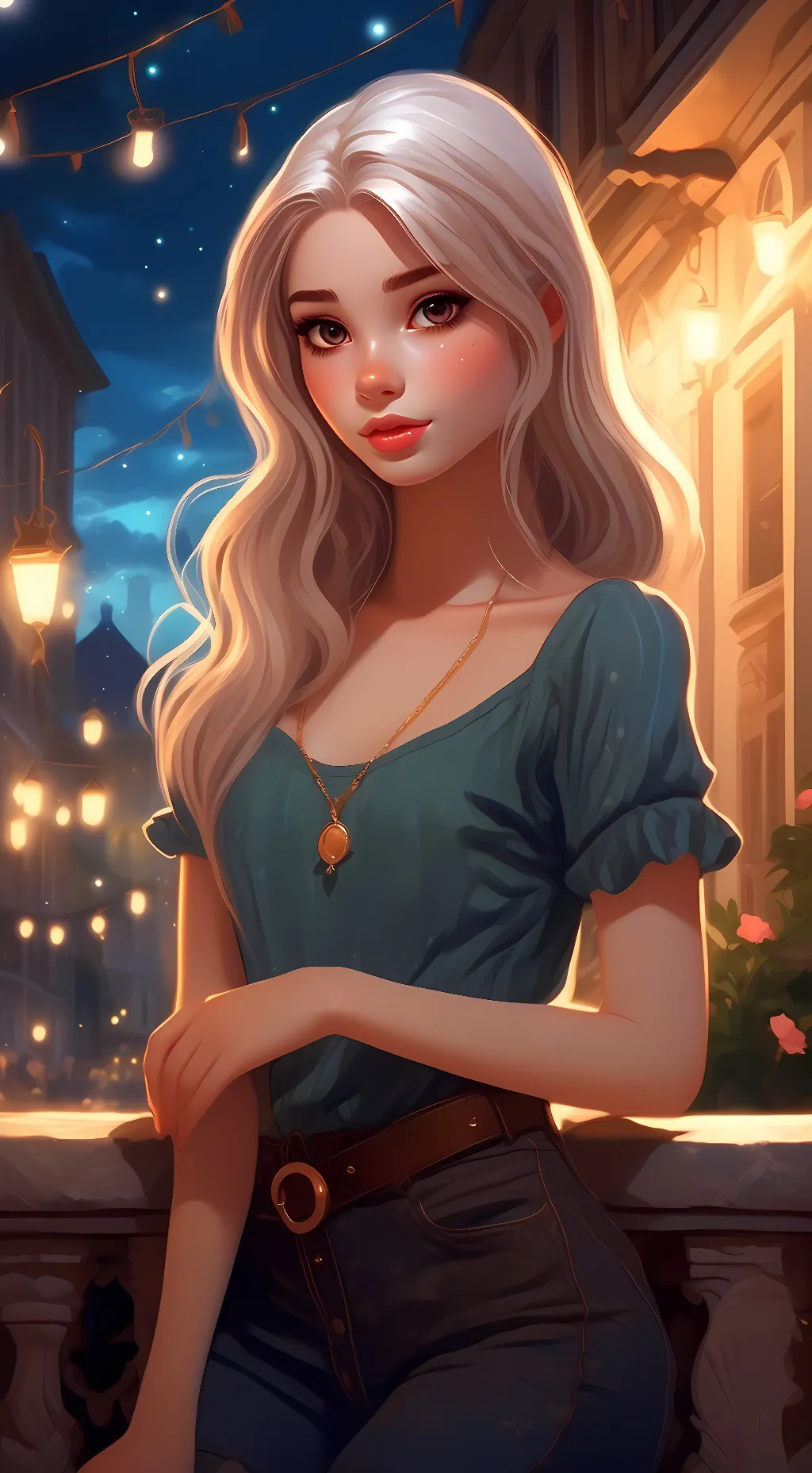 ai character: Abby background