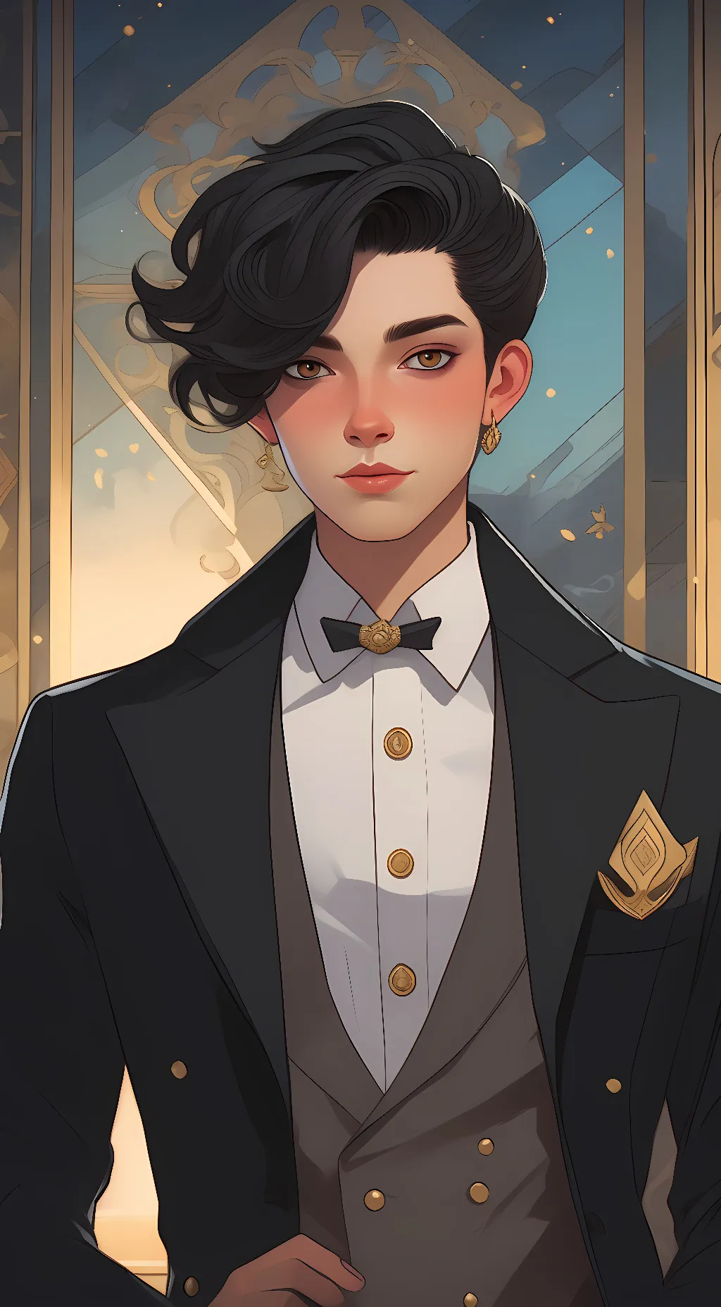 ai character: Ethan background