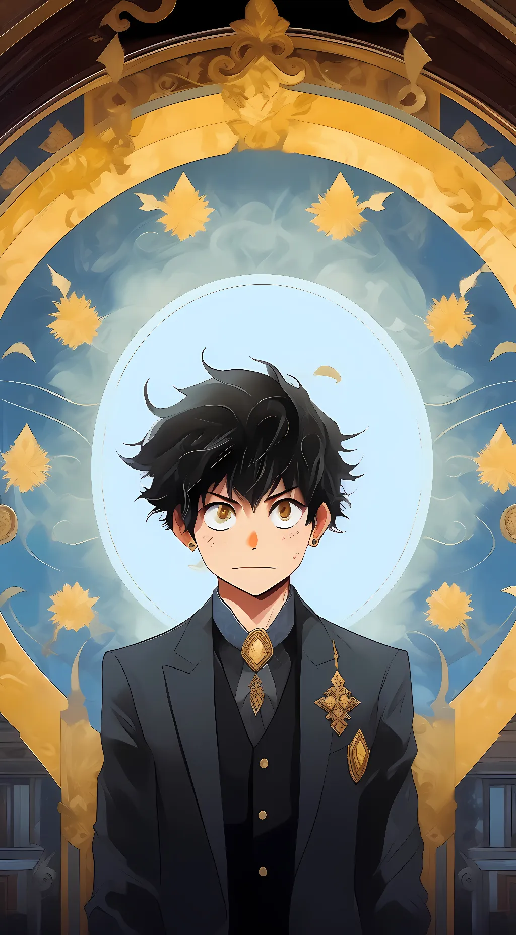 ai character: deku-gay background