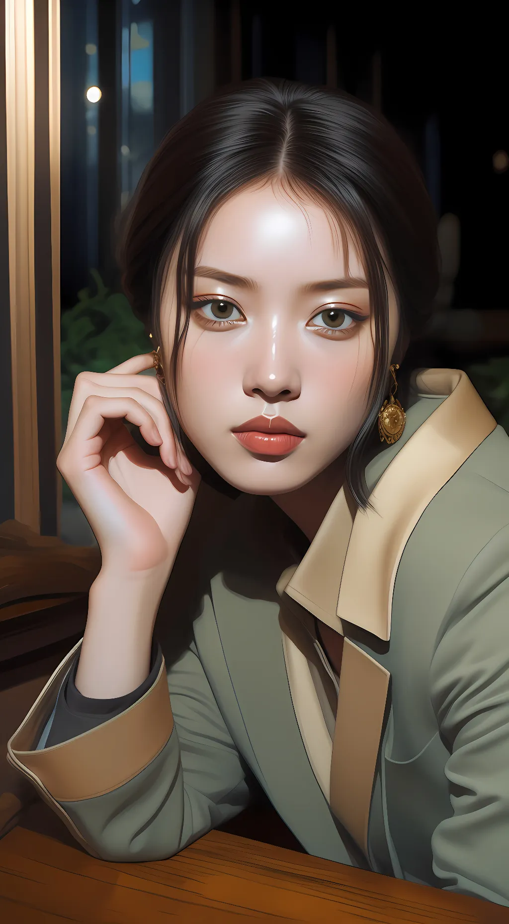 ai character: Jiwoo background