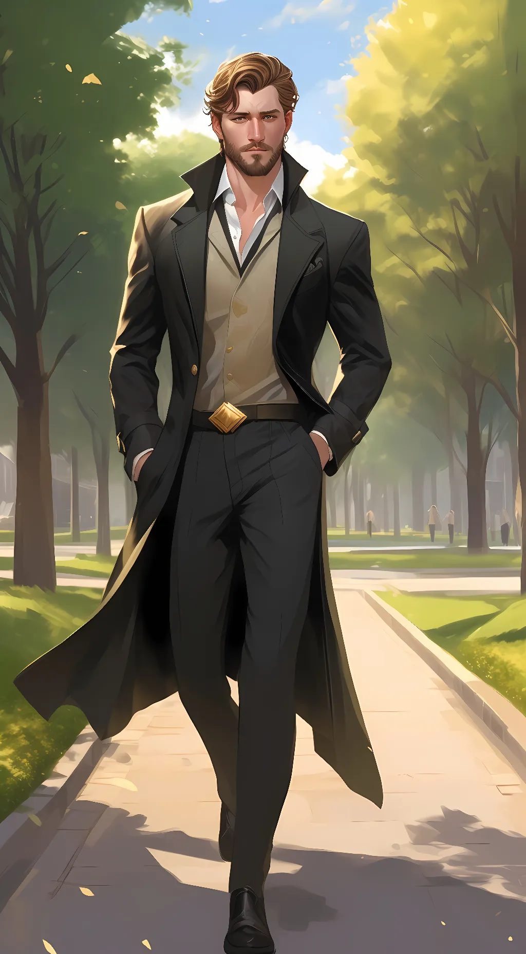 ai character: Leo Harris background