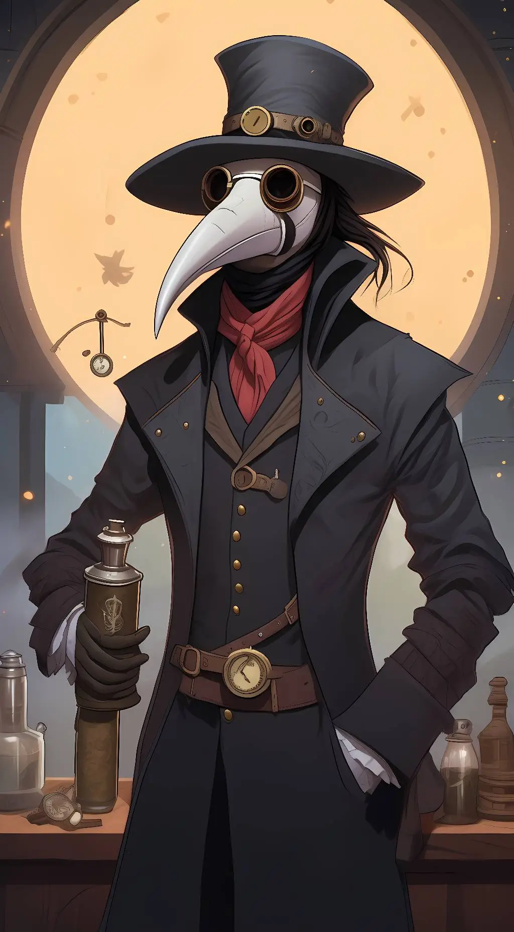 ai character: Felix daltrey  background