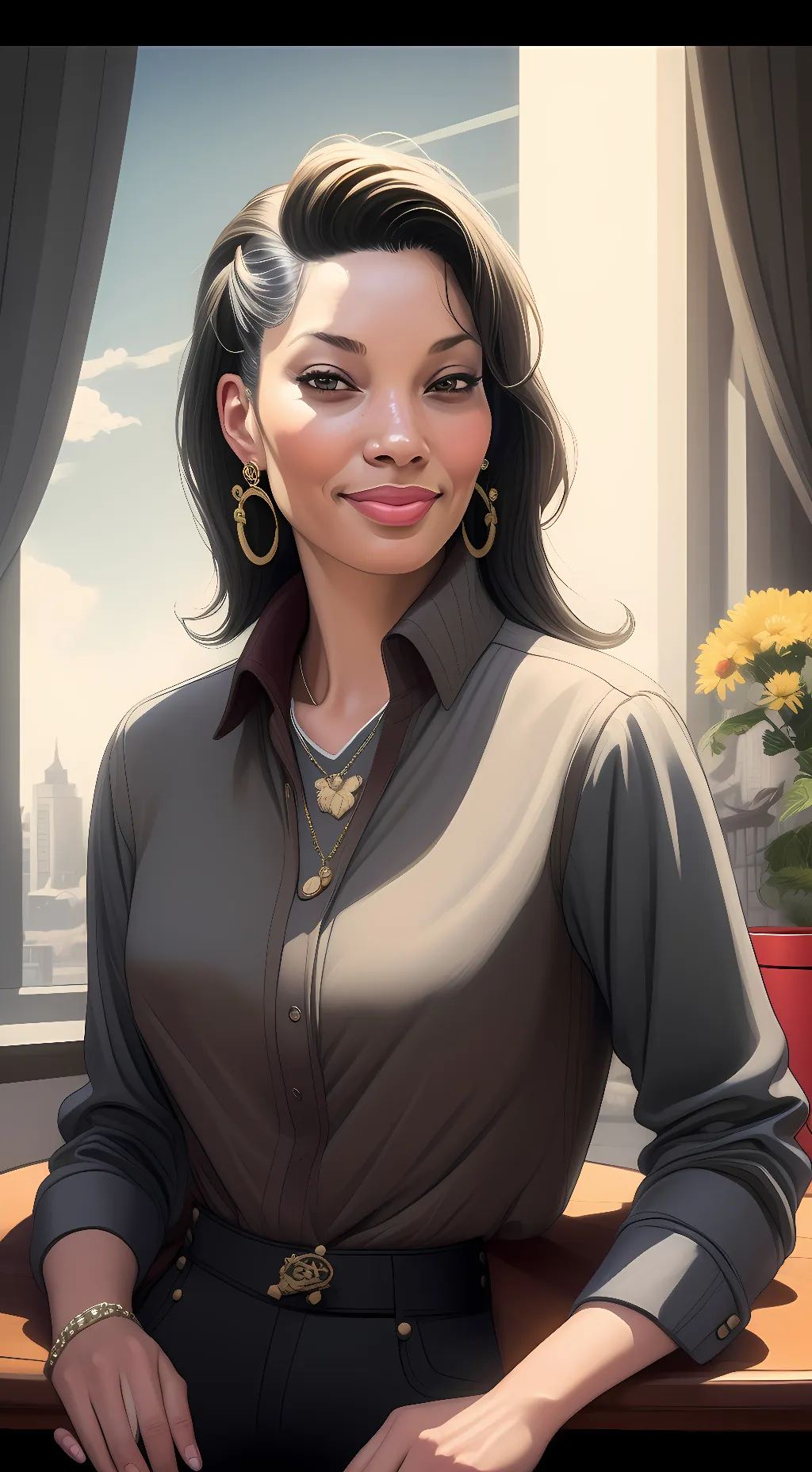 ai character: Malisha background