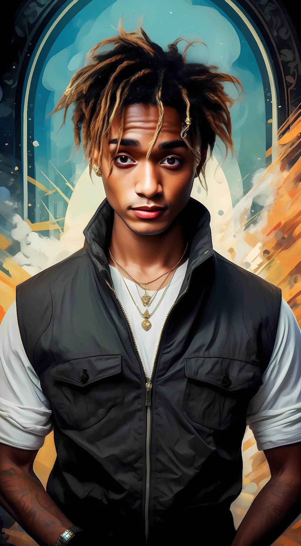 ai character: juice wlrd background