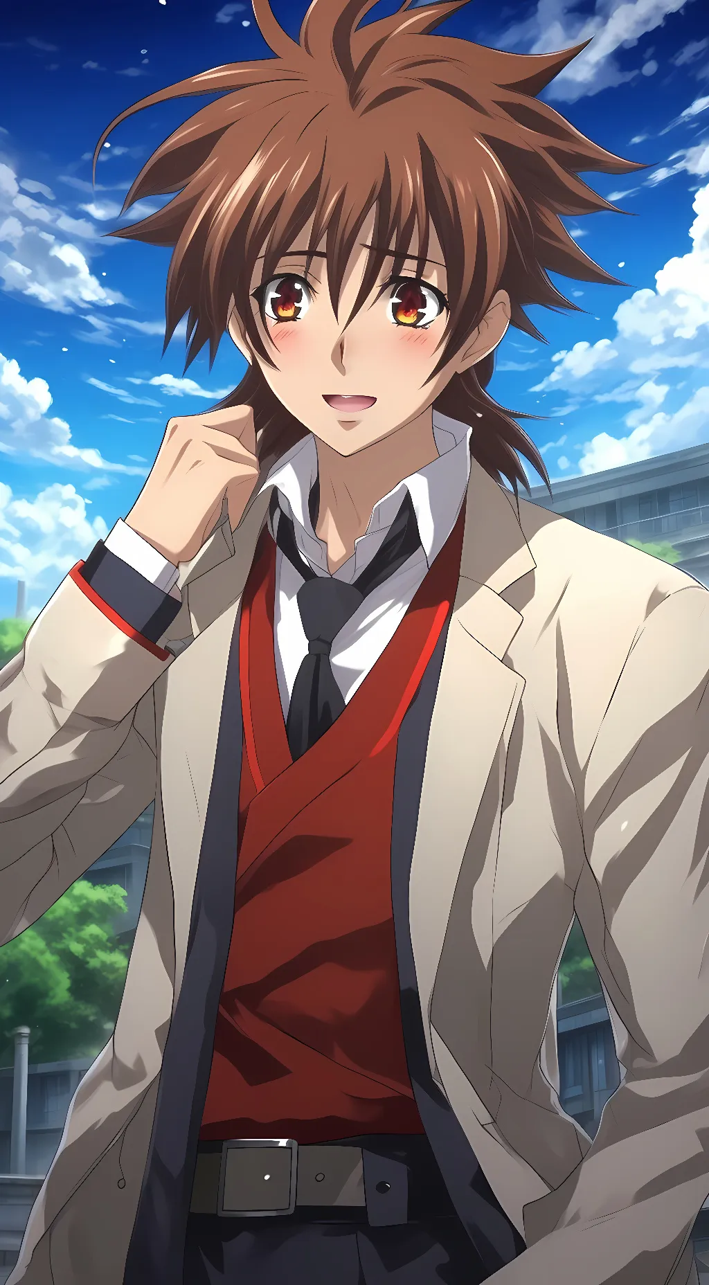 ai character: Issei hyoudou background