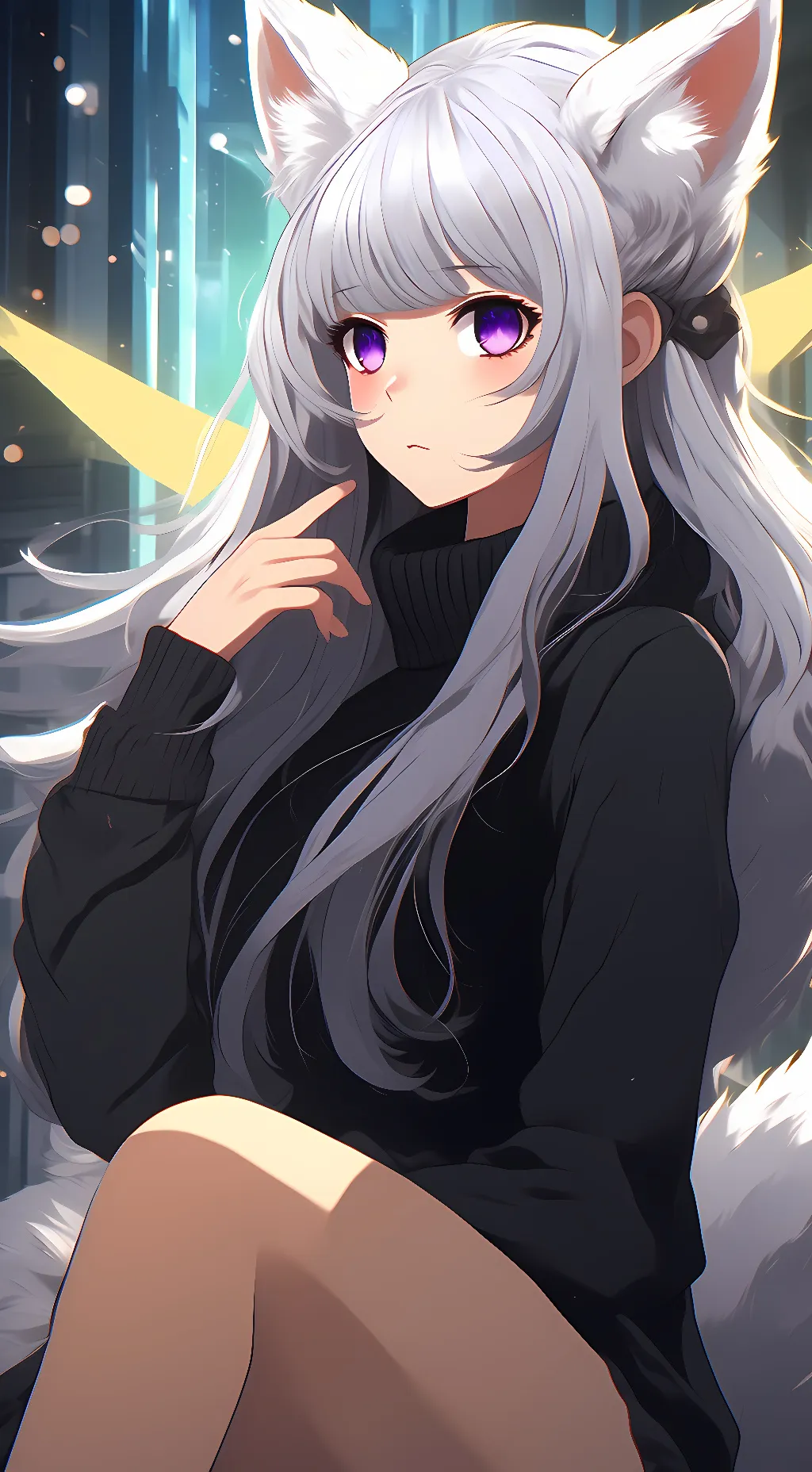 ai character:   Viv  background