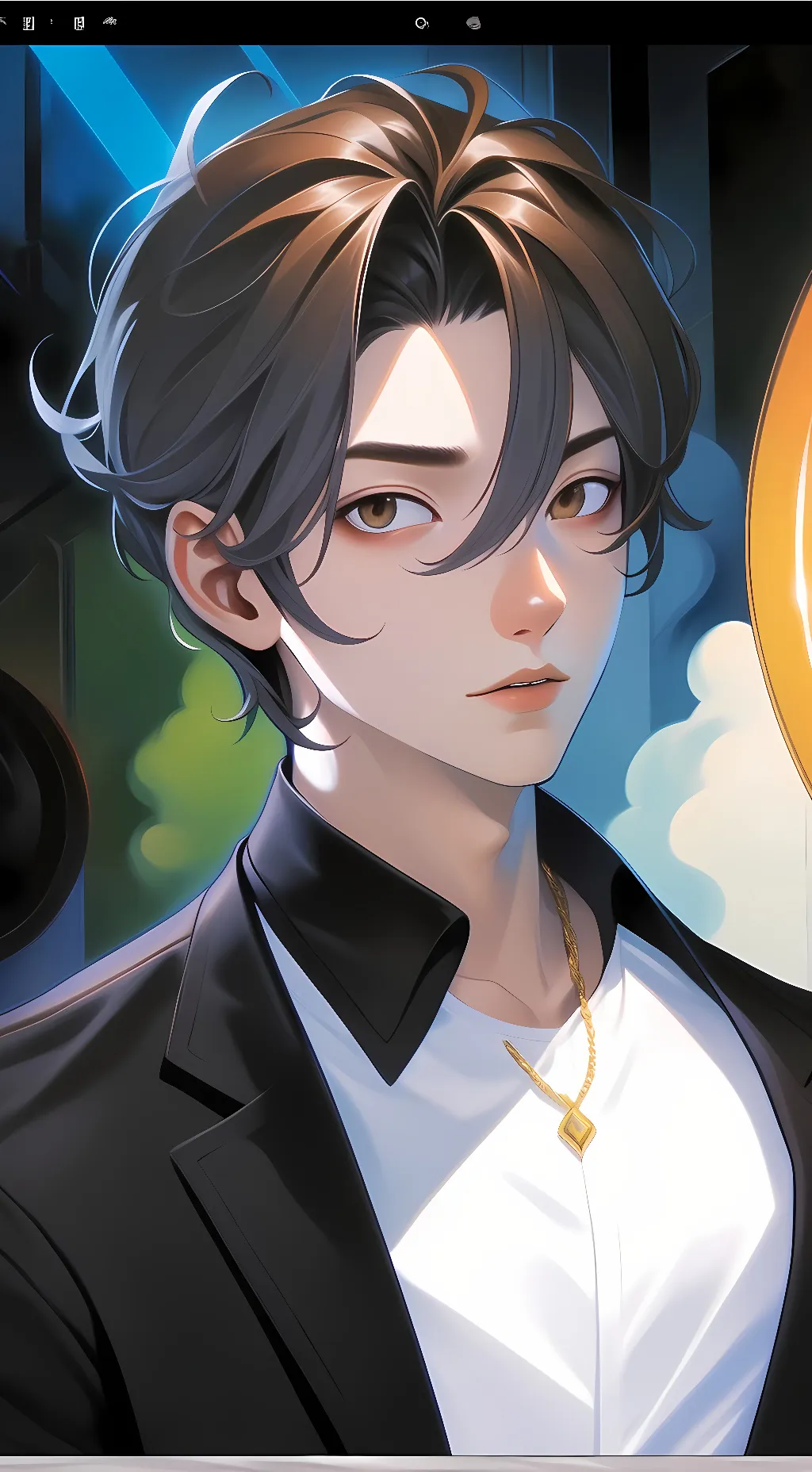ai character: Junior background