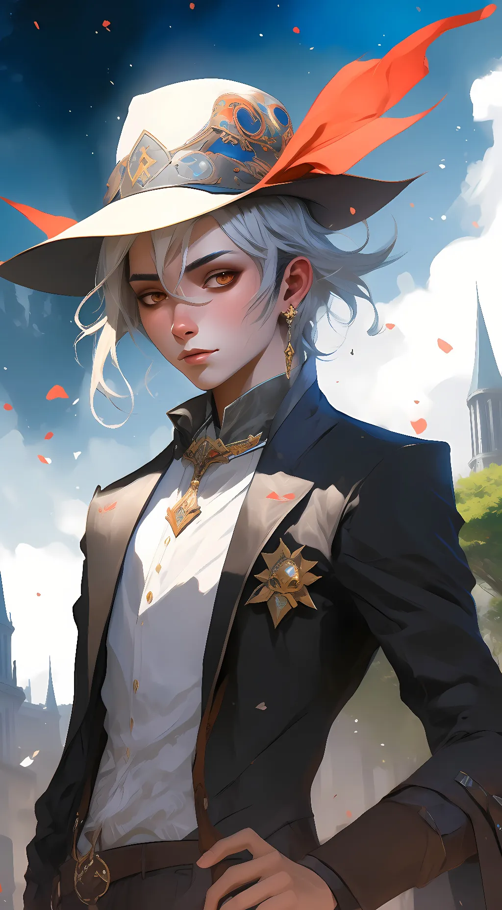 ai character: November background