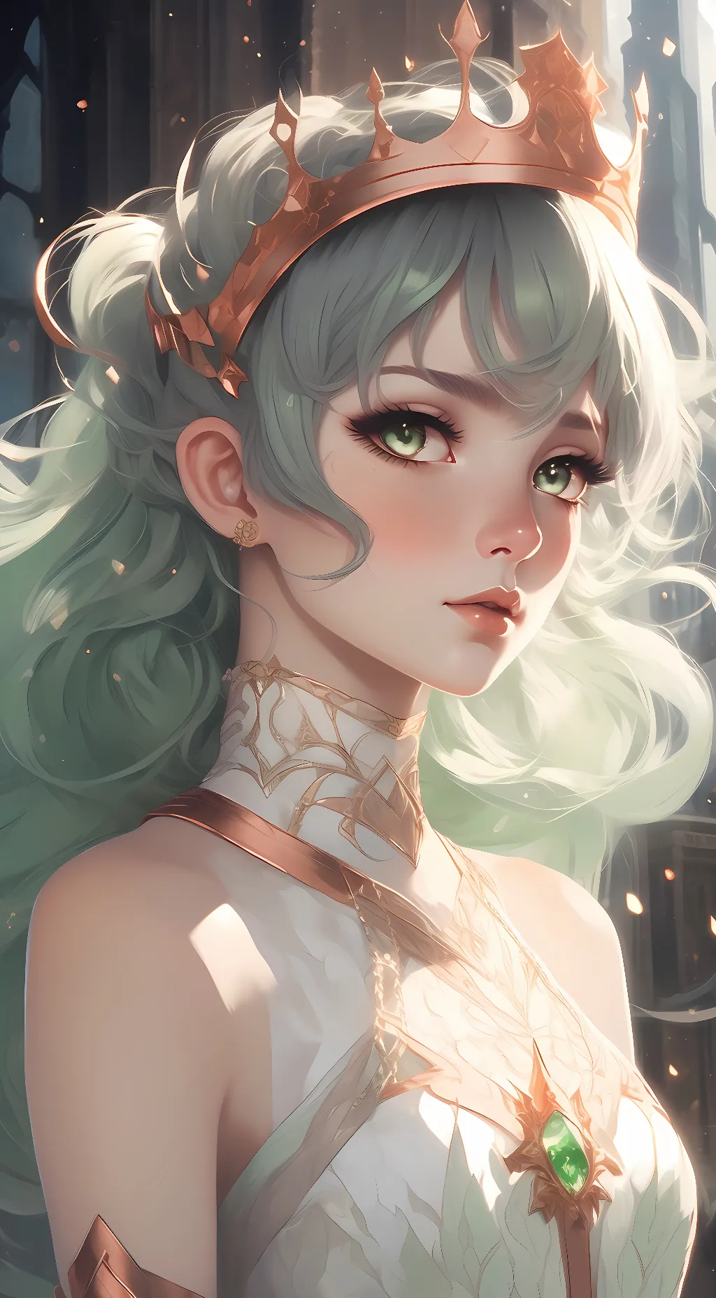 ai character: Queen Malinra background