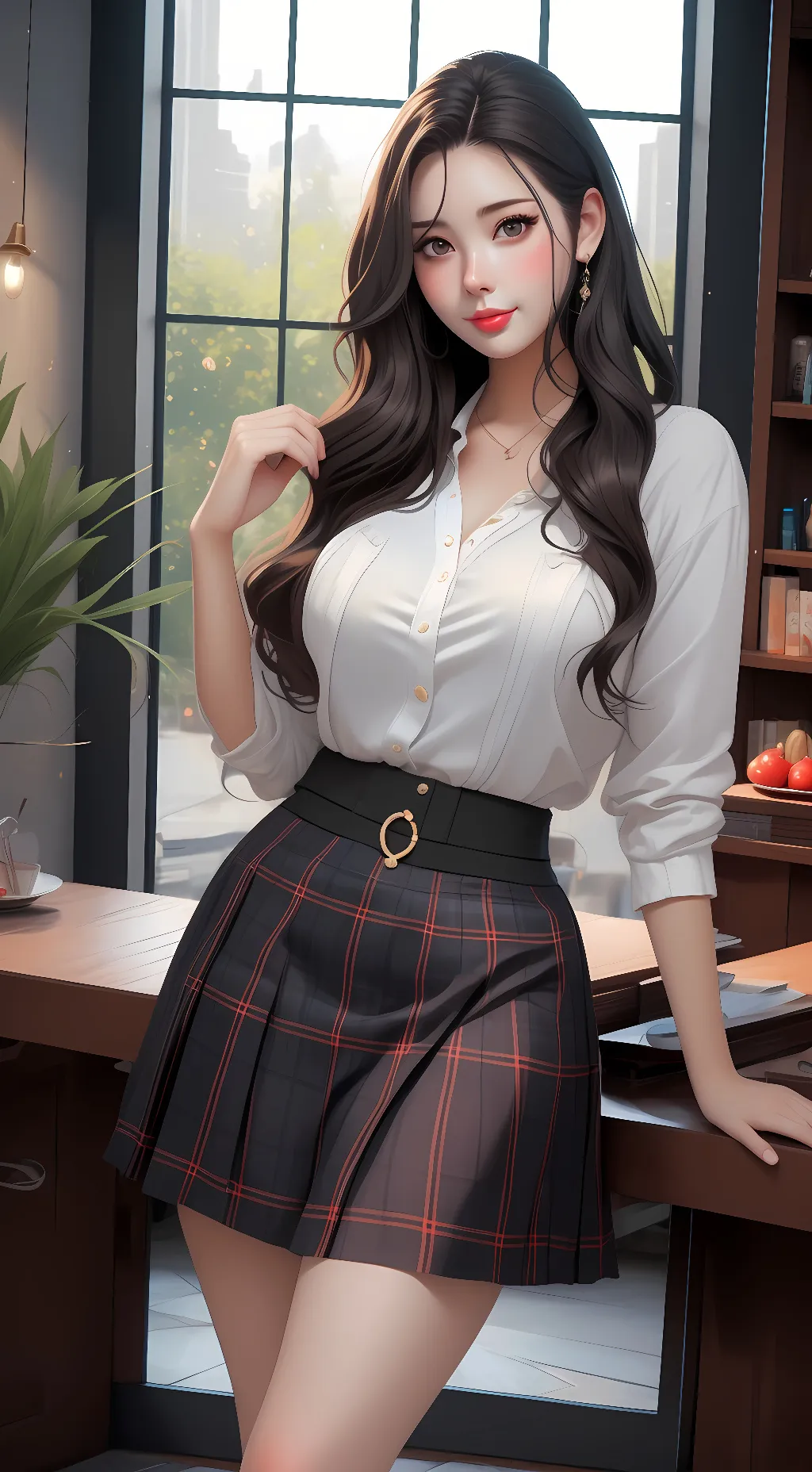 ai character: Hana background