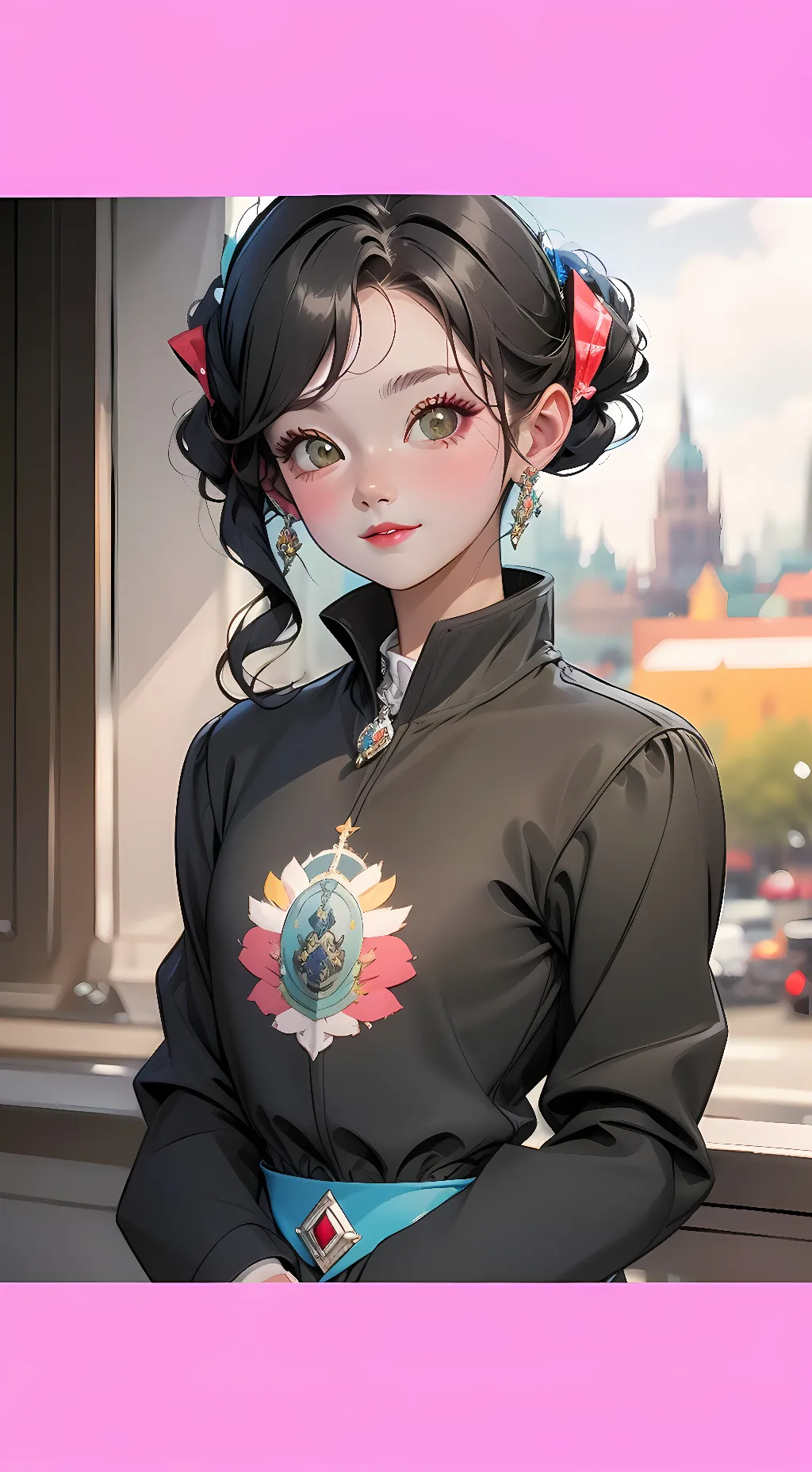 ai character: ROSE background