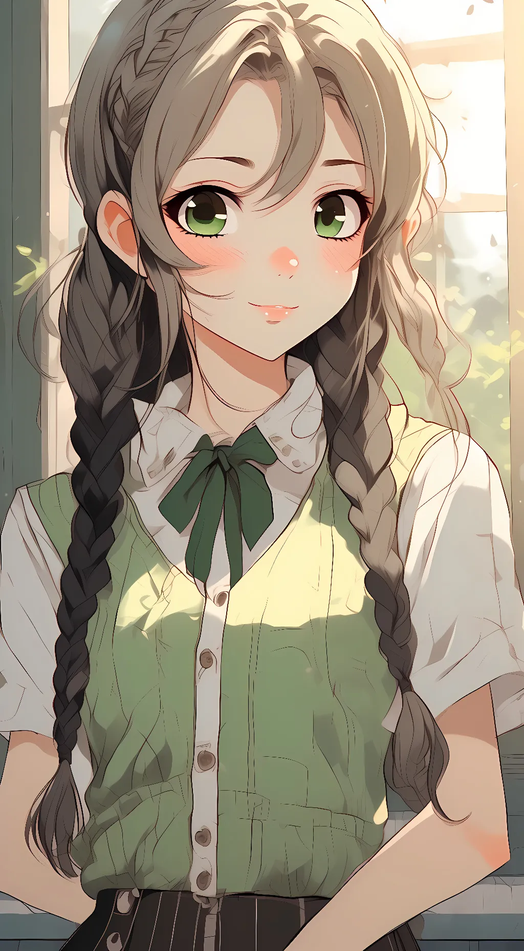 ai character: Olive Spirgs background