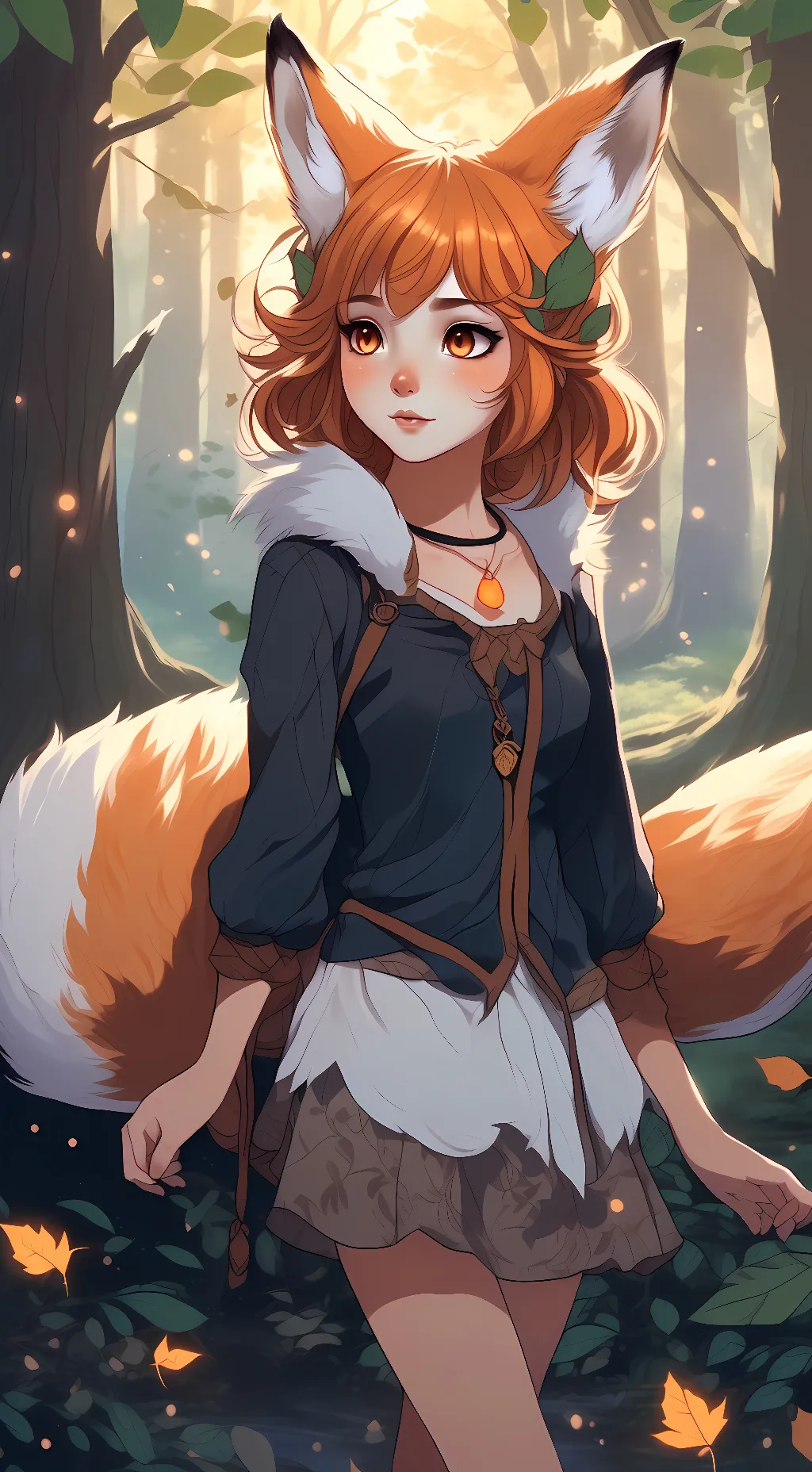 ai character: Ivy background