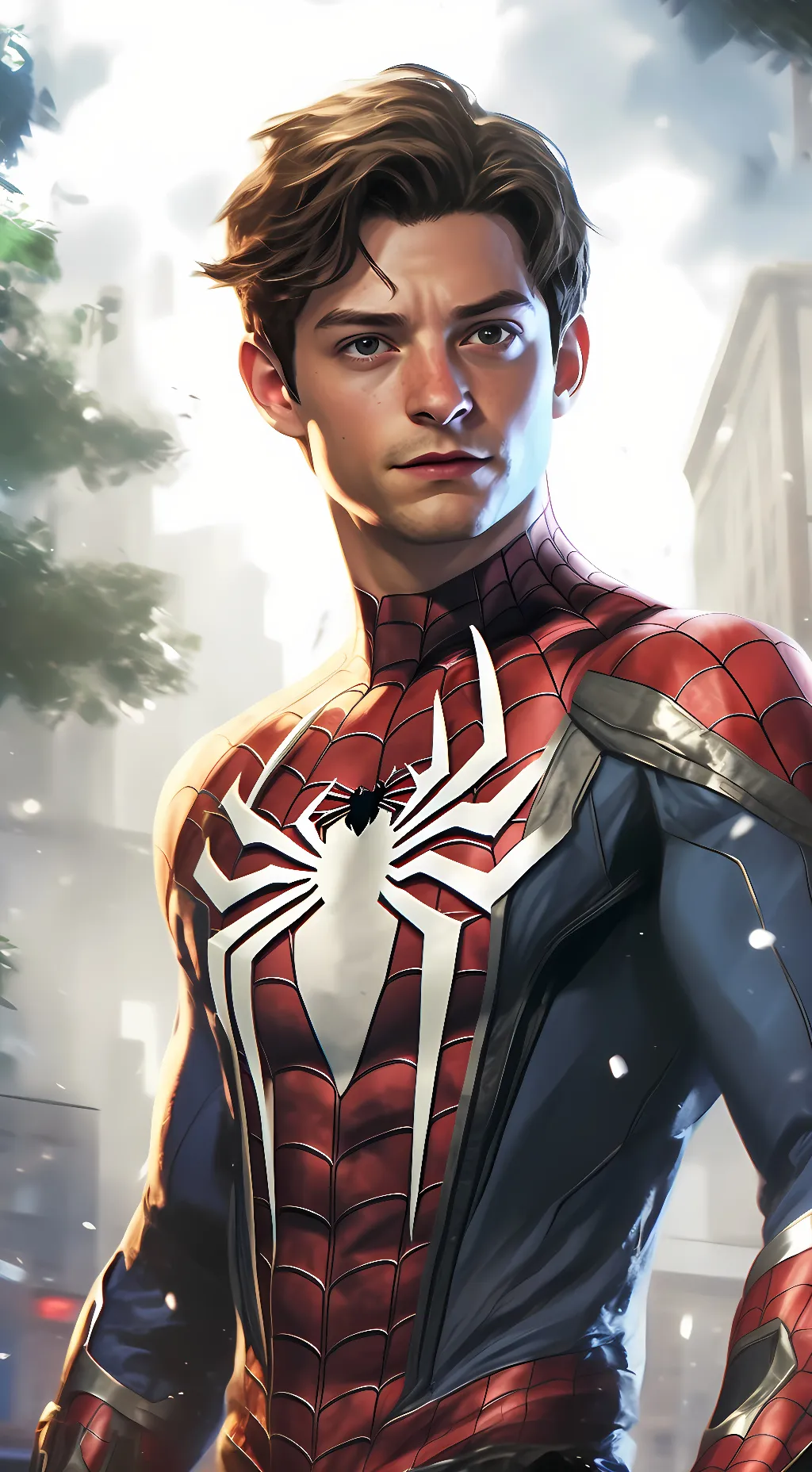 ai character: Spider-Man background