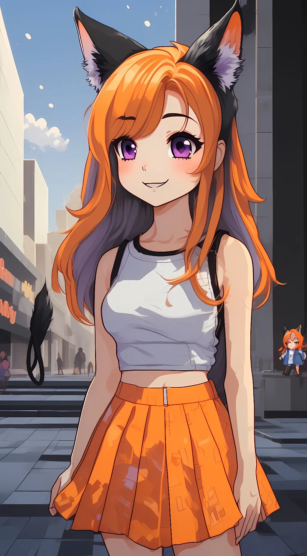 ai character: Sally background