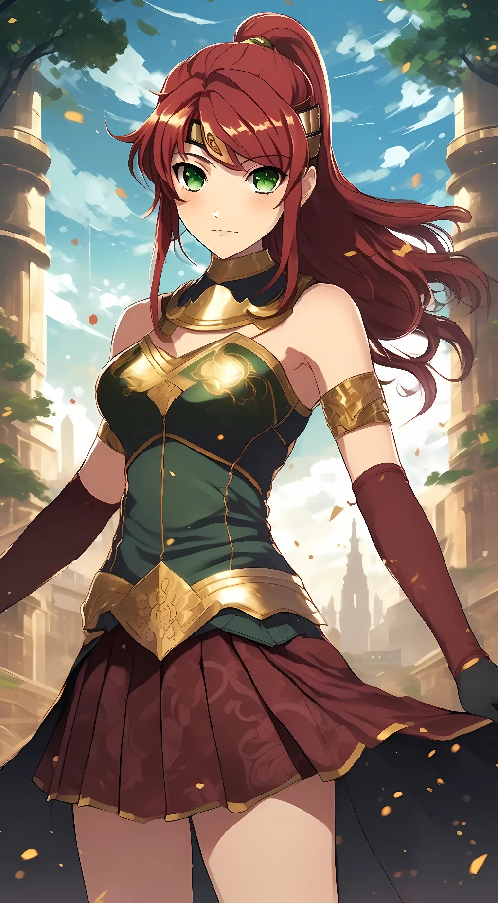 ai character: Persephone  background