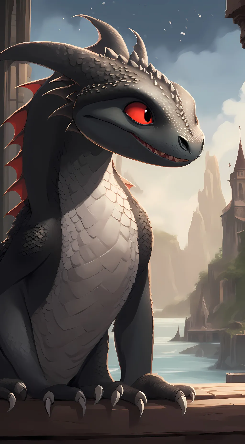 ai character: shard background