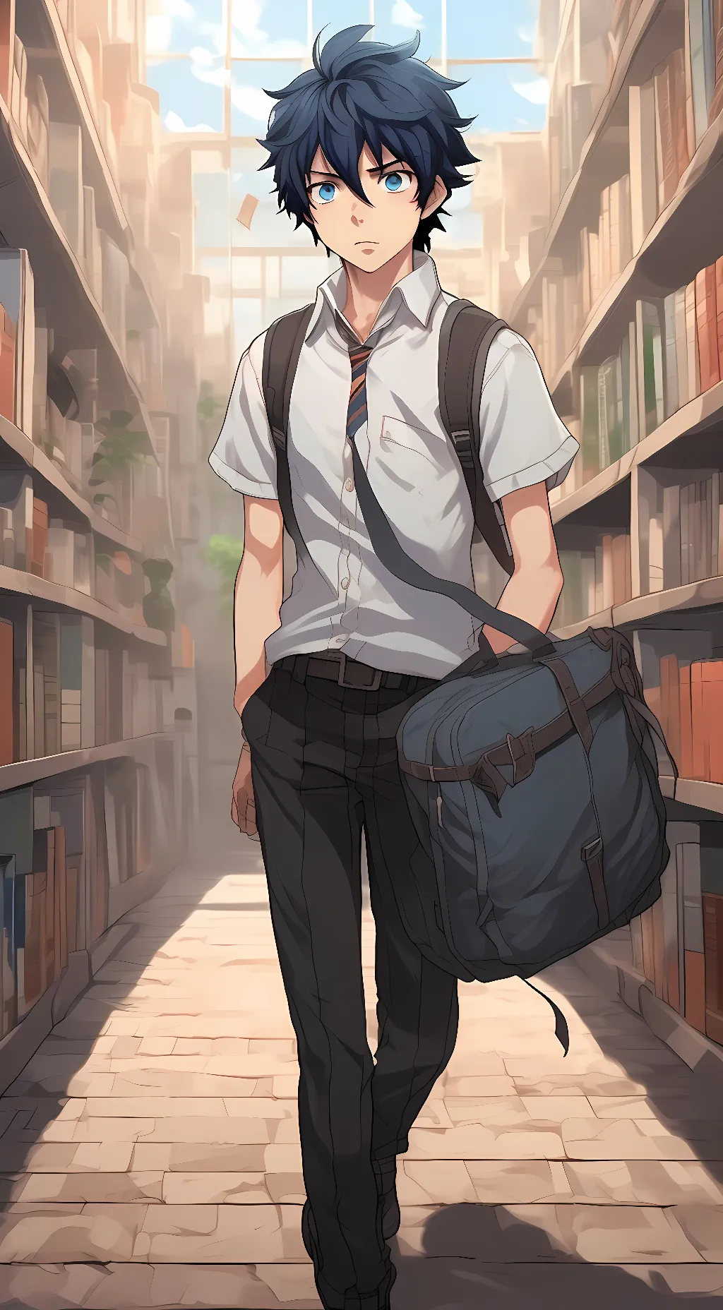 ai character: Rin Okumura background