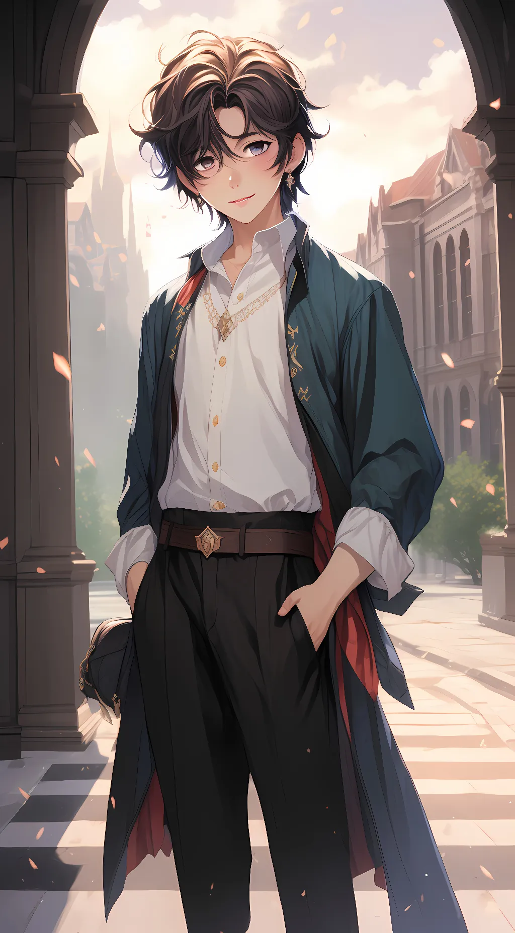 ai character: Michael  background