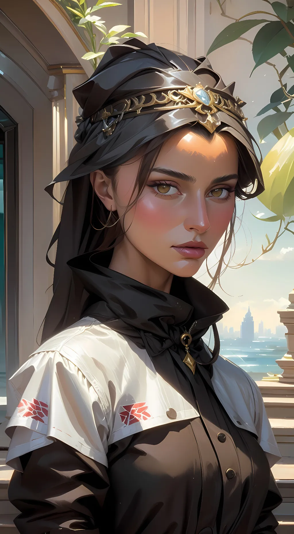 ai character: Natasha West background