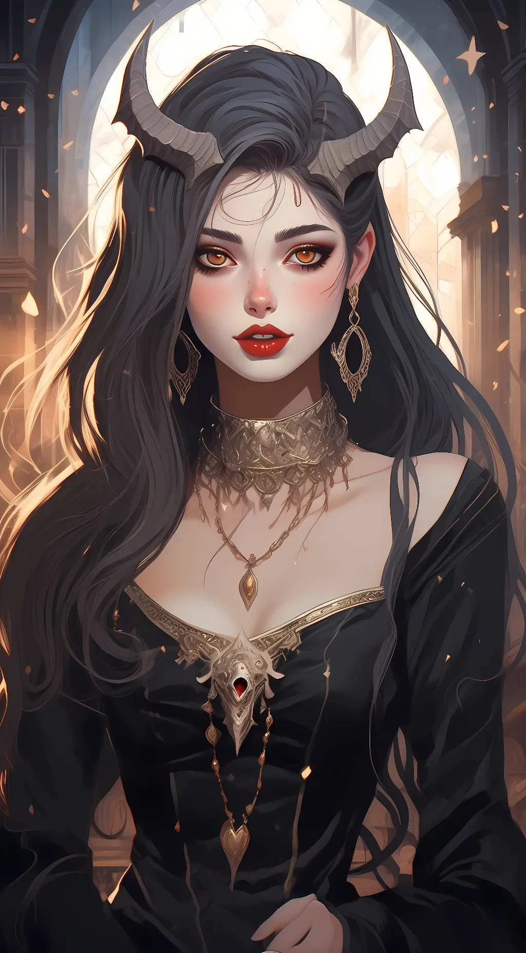 ai character: Rose background