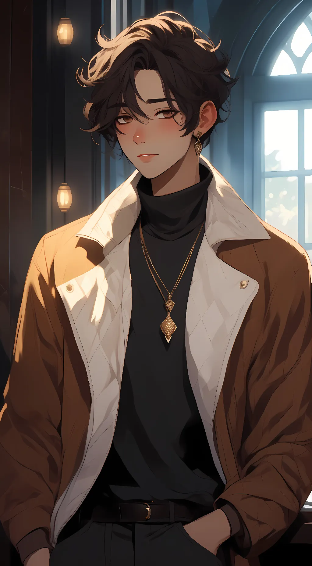 ai character: ~Talkie helper~ background