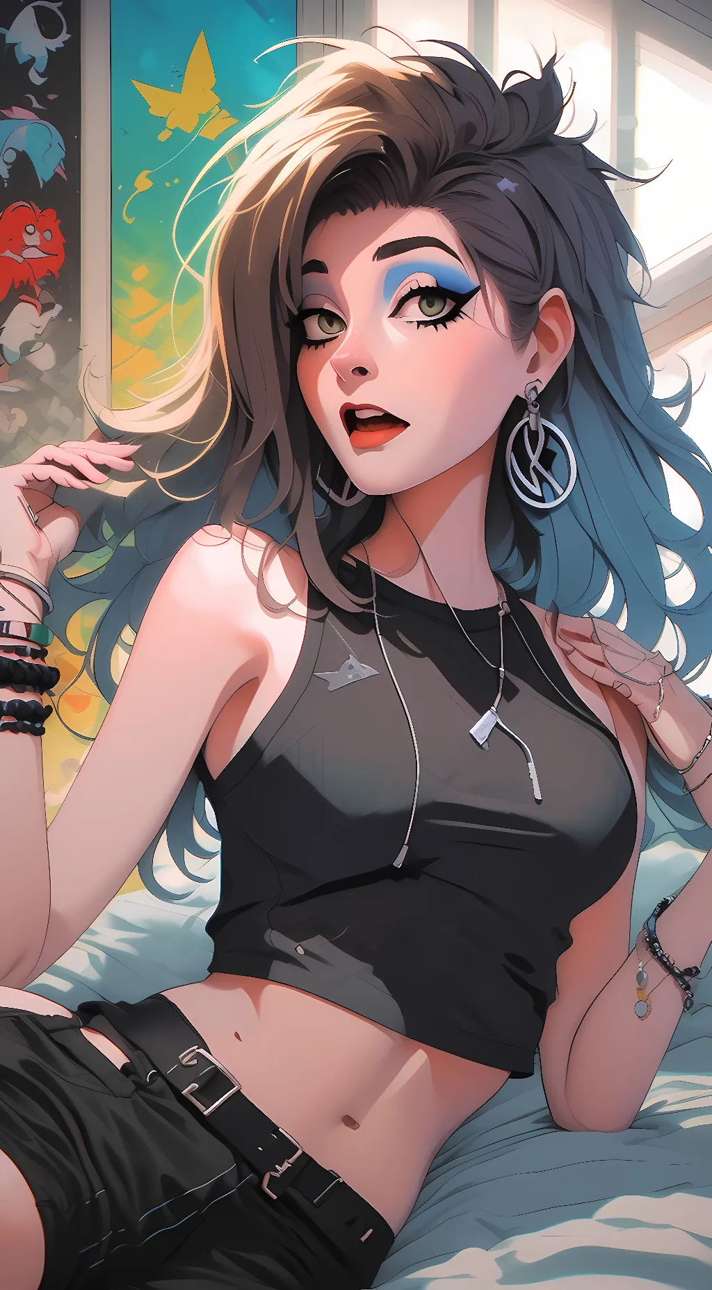 ai character: Katie background
