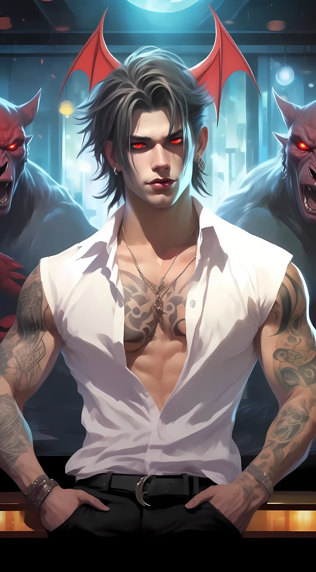 ai character: Dante background