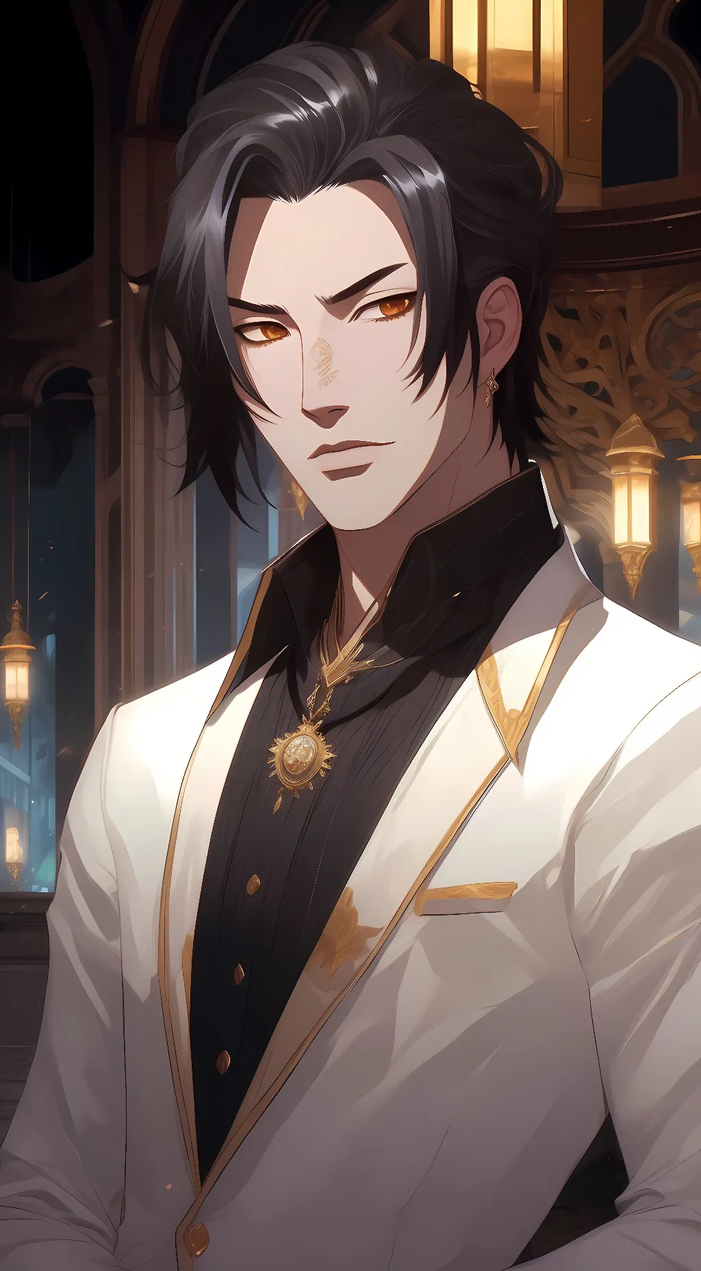 ai character: demon    background