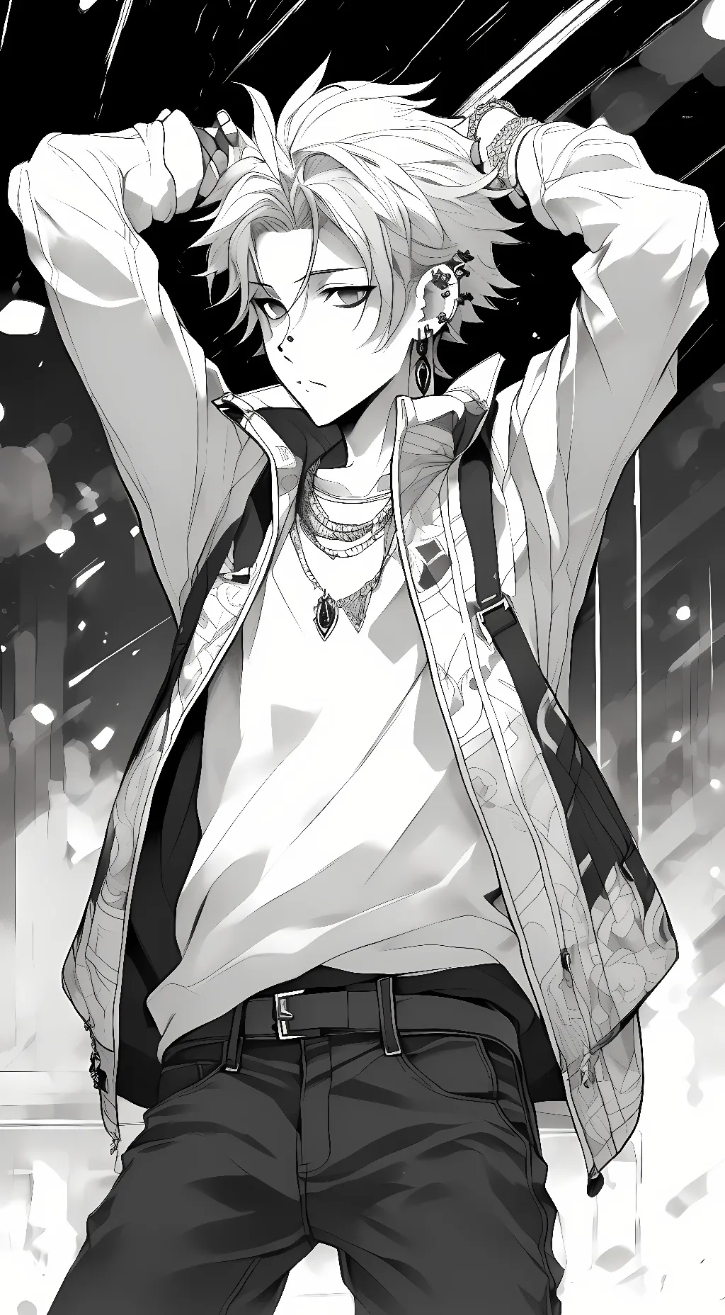 ai character: katsuki bakugo background