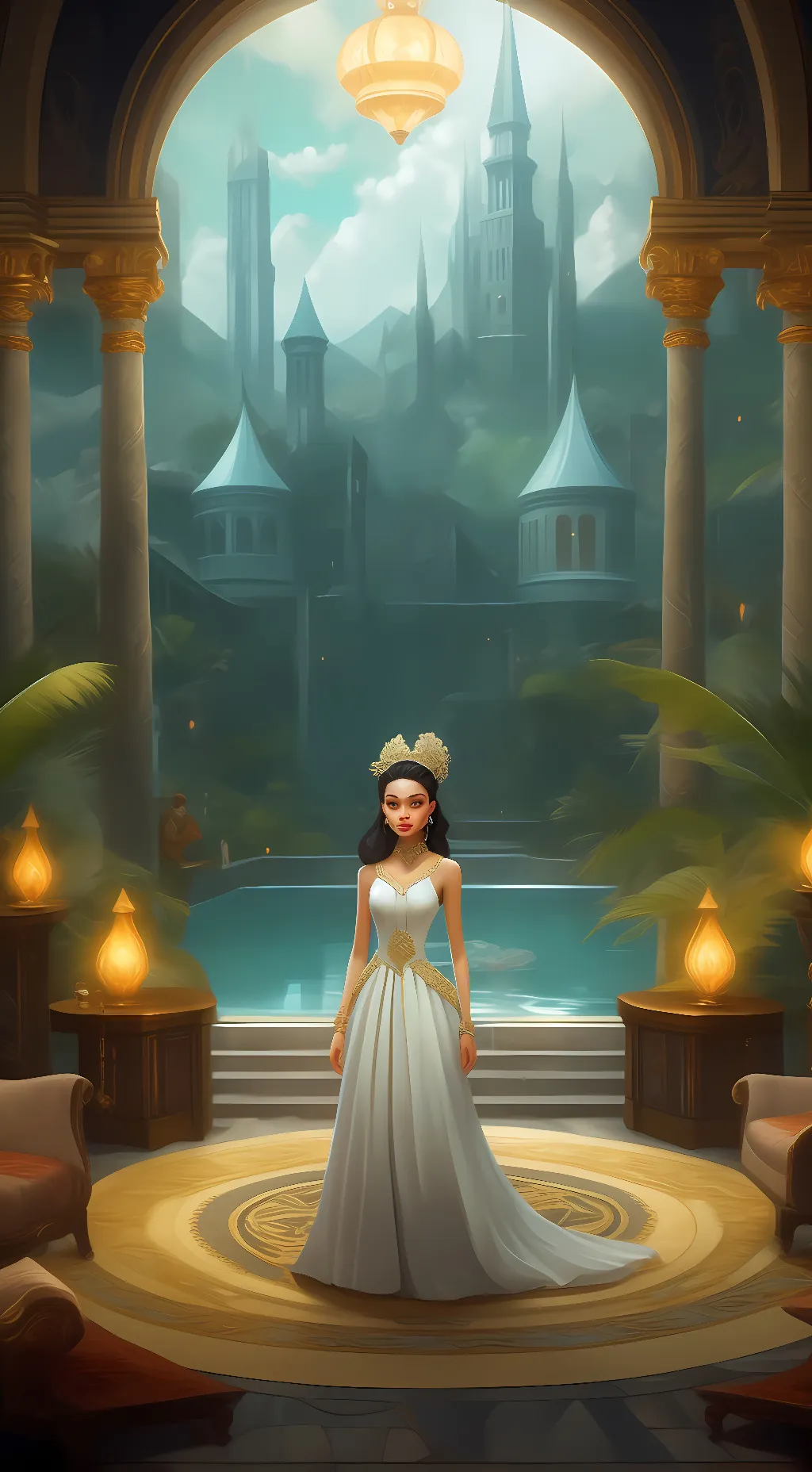 ai character: Sophia Monroe background