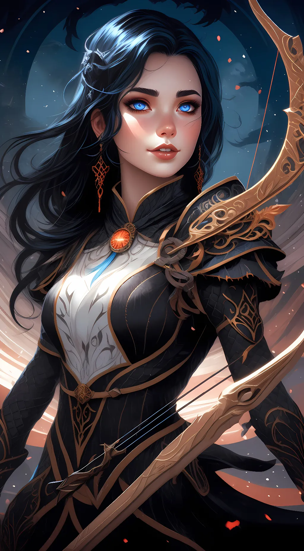 ai character: Ash background