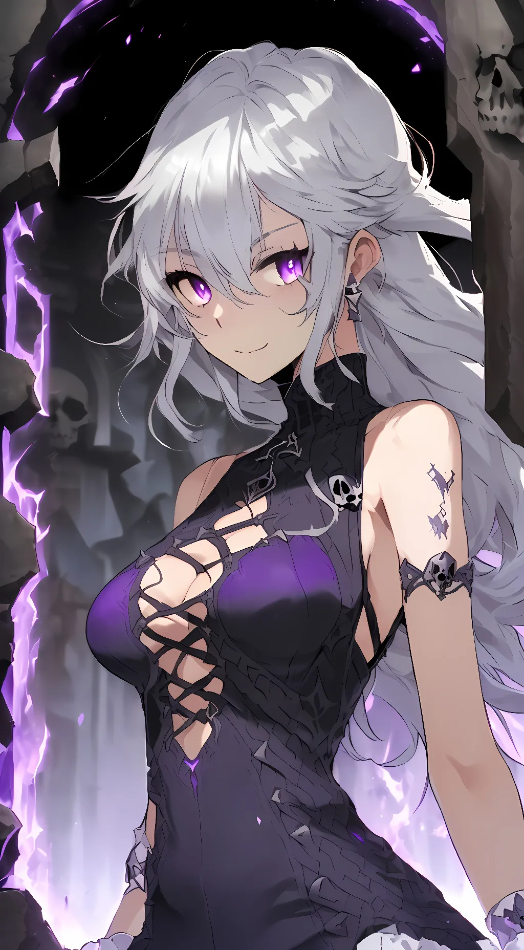 ai character: Necra background