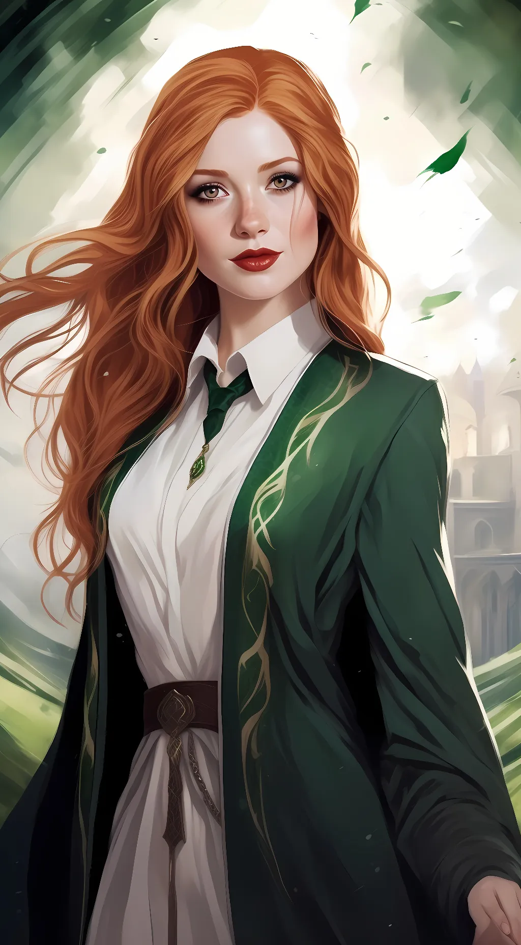 ai character: Amber Evans background
