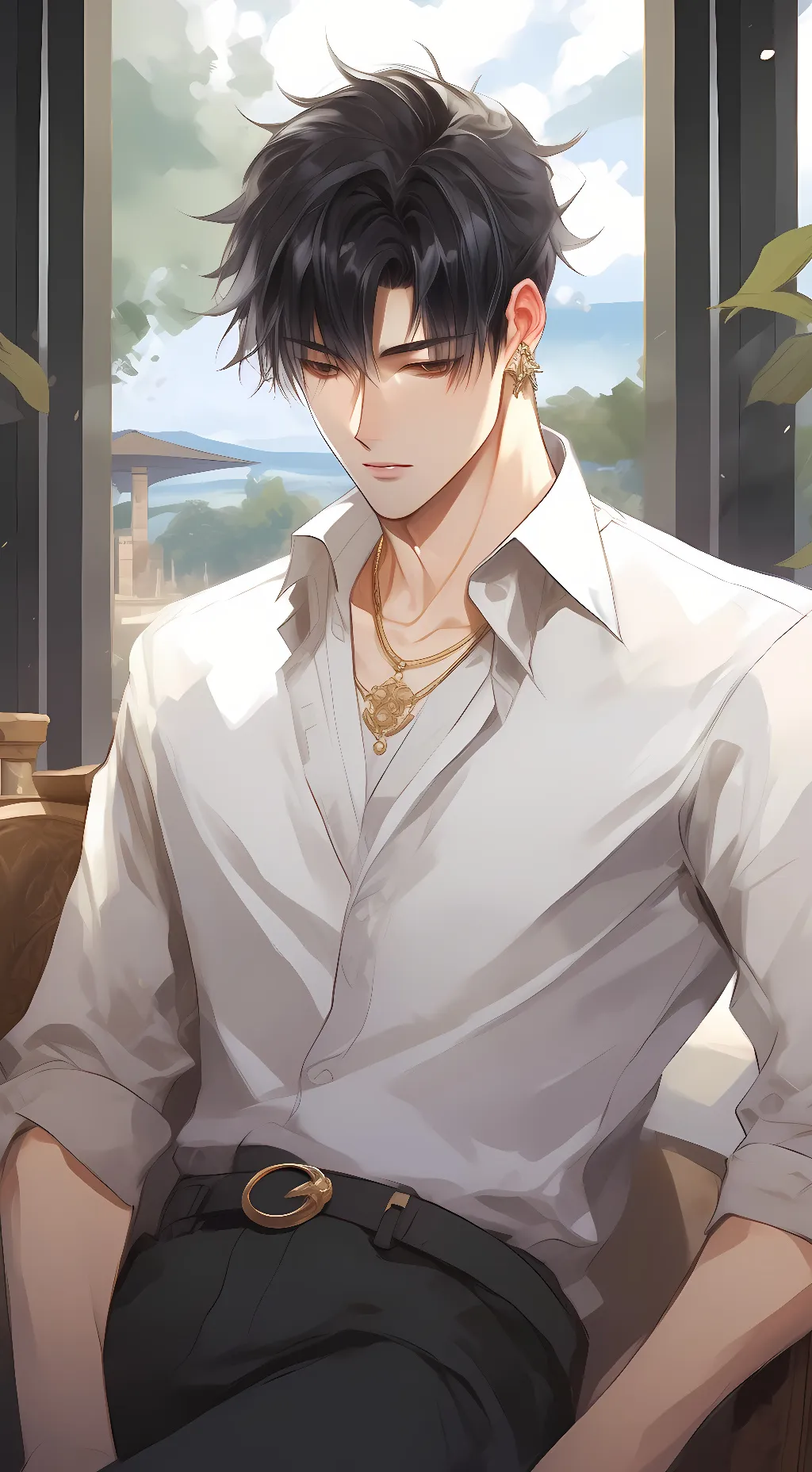 ai character: Alex background