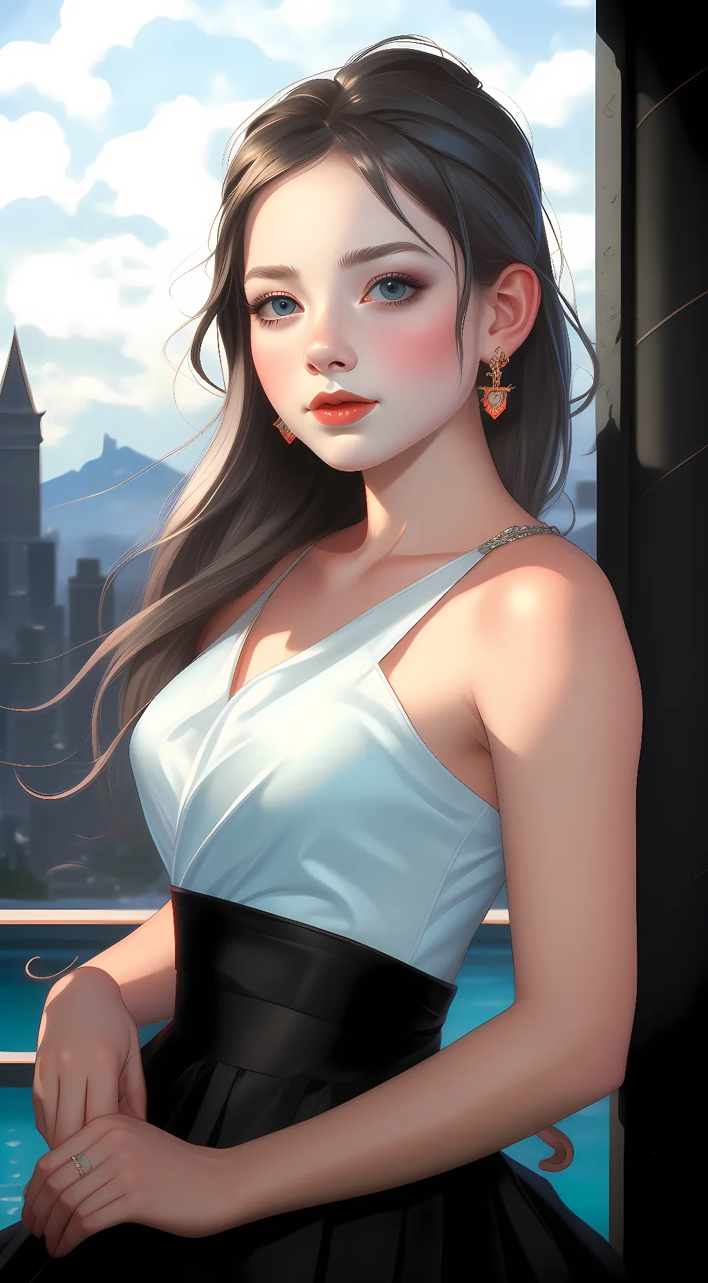ai character: Caralina  background