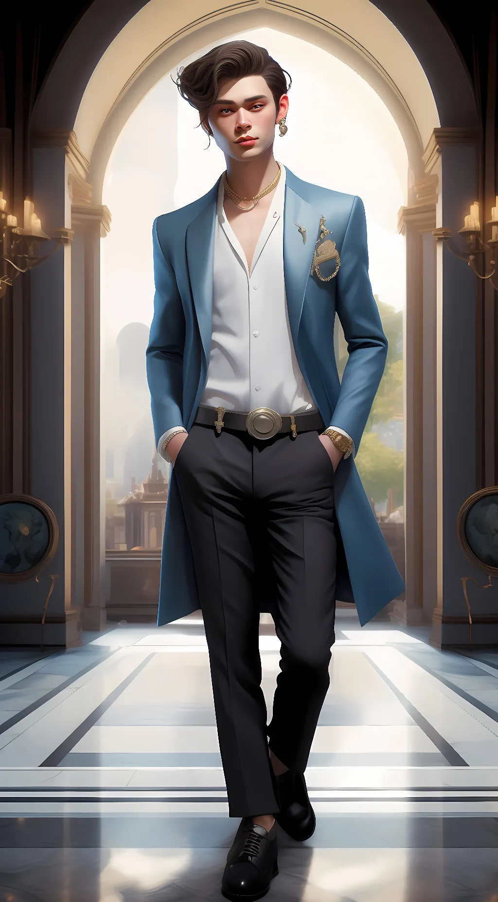 ai character: Bogo background