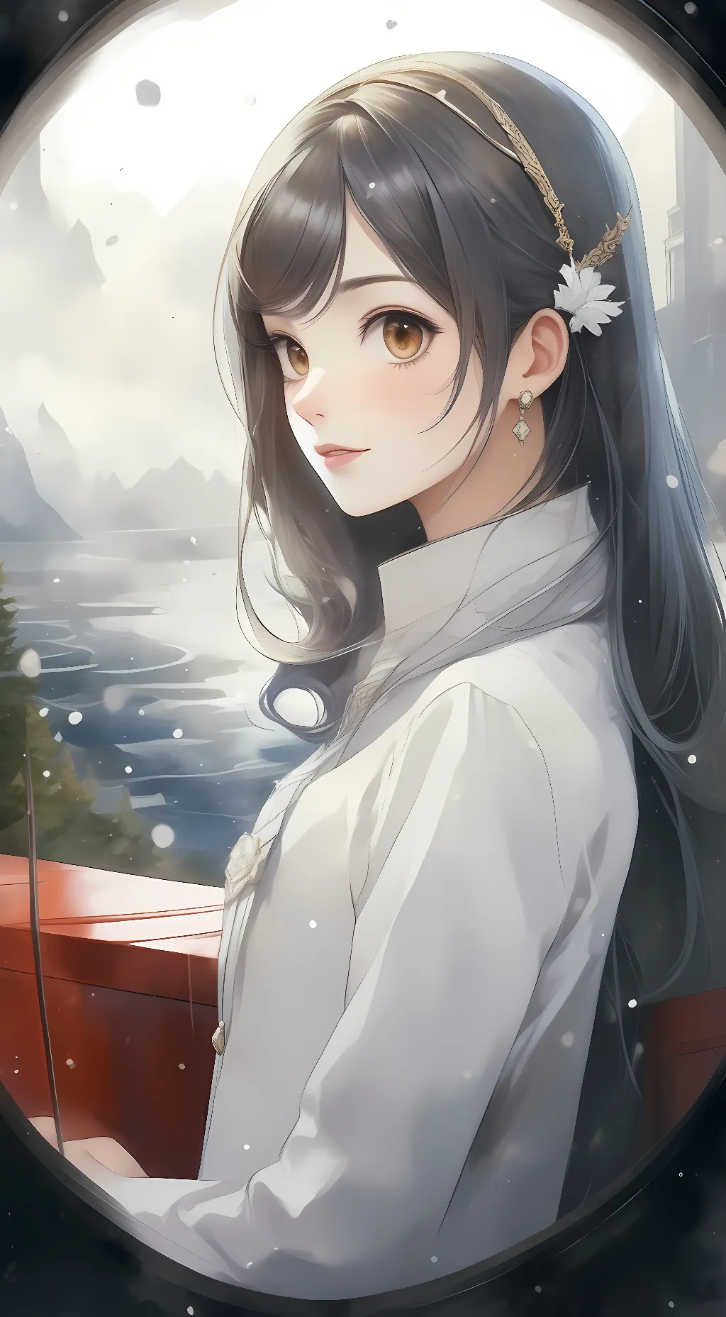ai character: Nami background