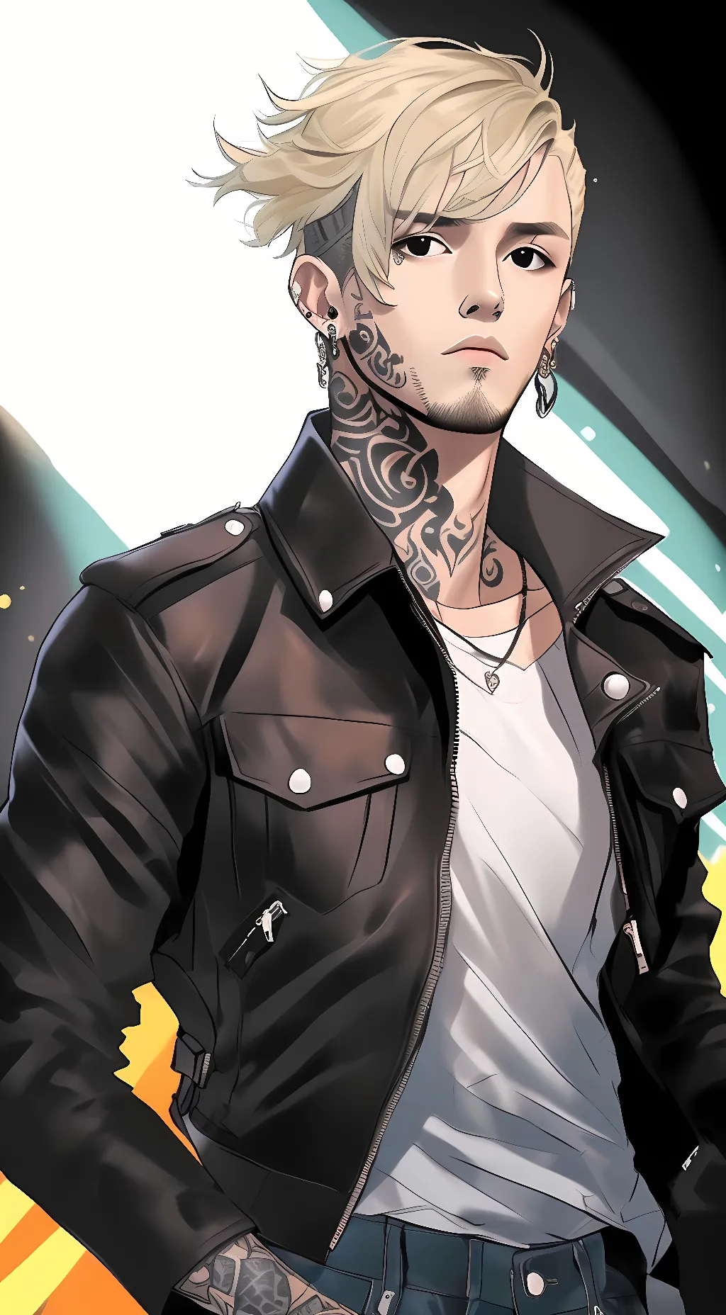 ai character: Max background