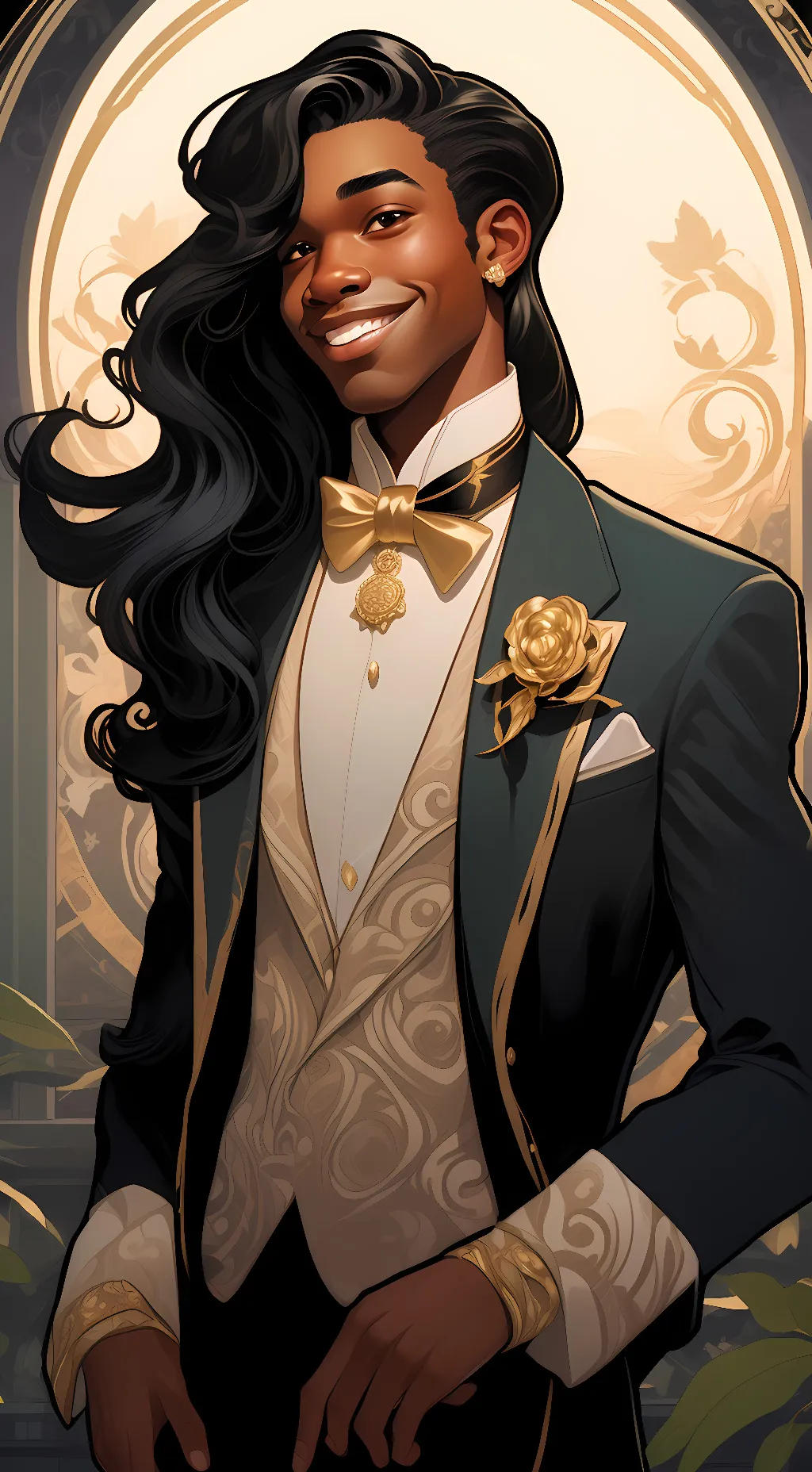 ai character: Prince Deo background