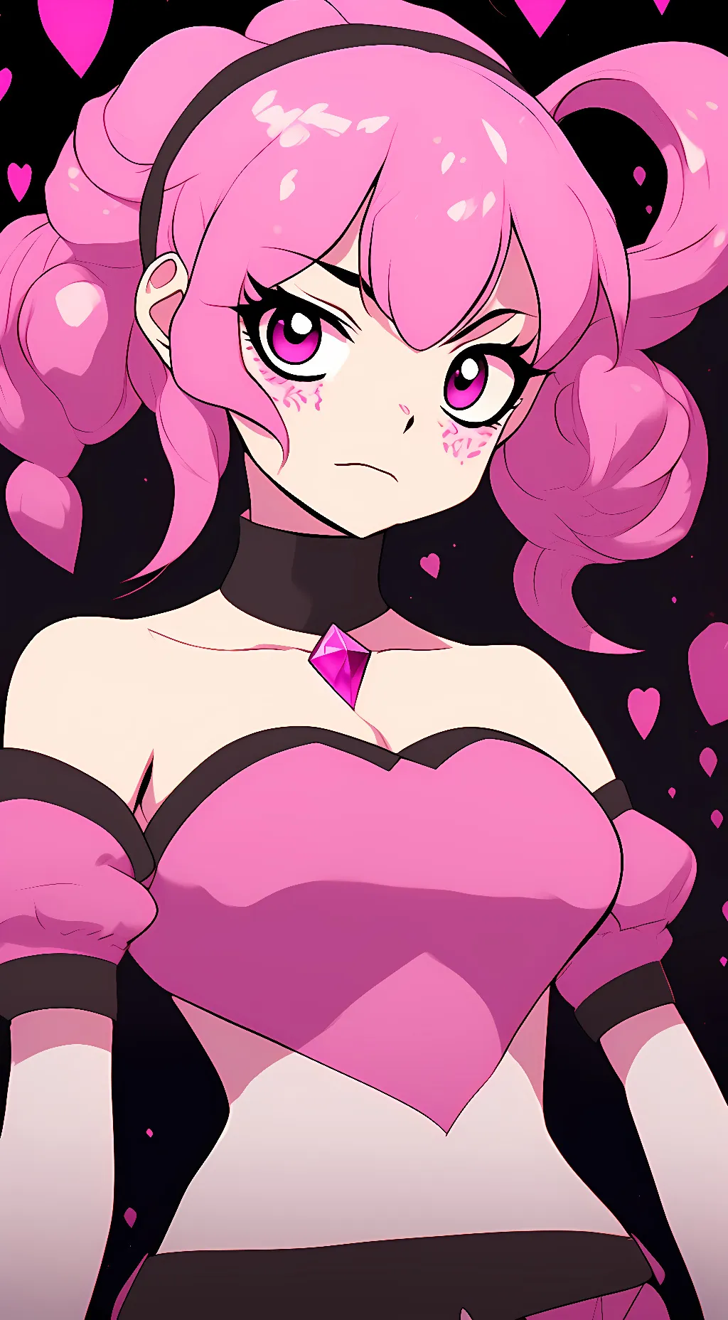 ai character: Spinel background