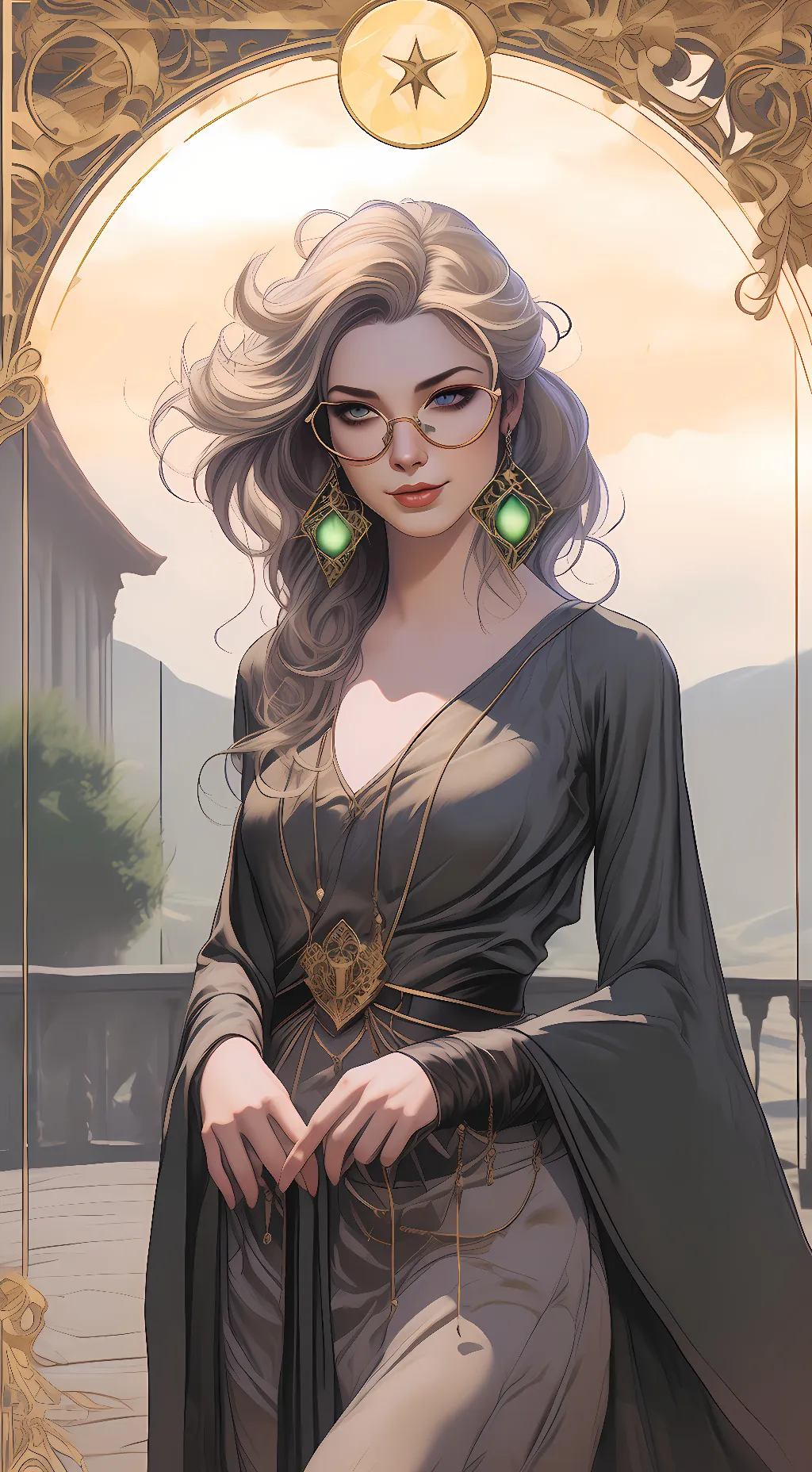 ai character: Lucy love  background