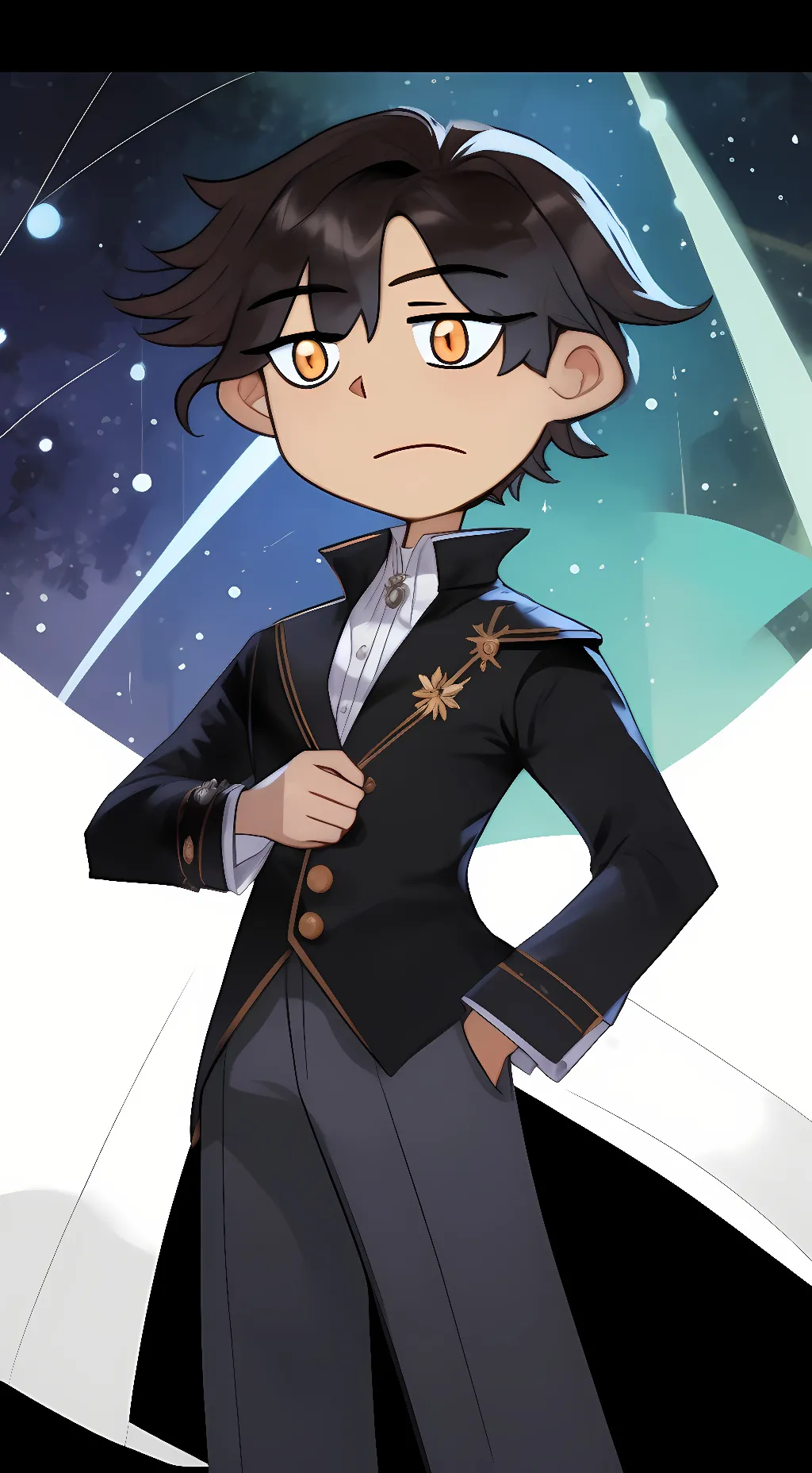 ai character: William Wu background