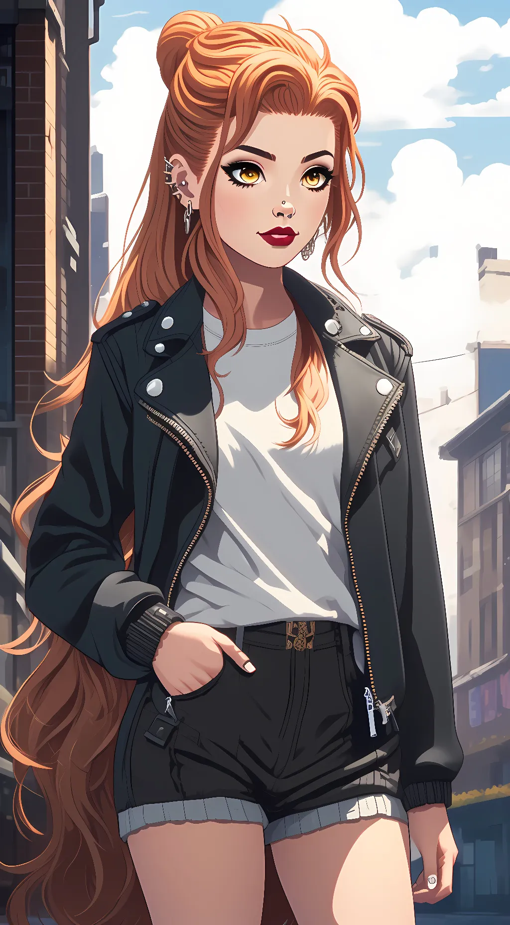 ai character: Mae Soprano background