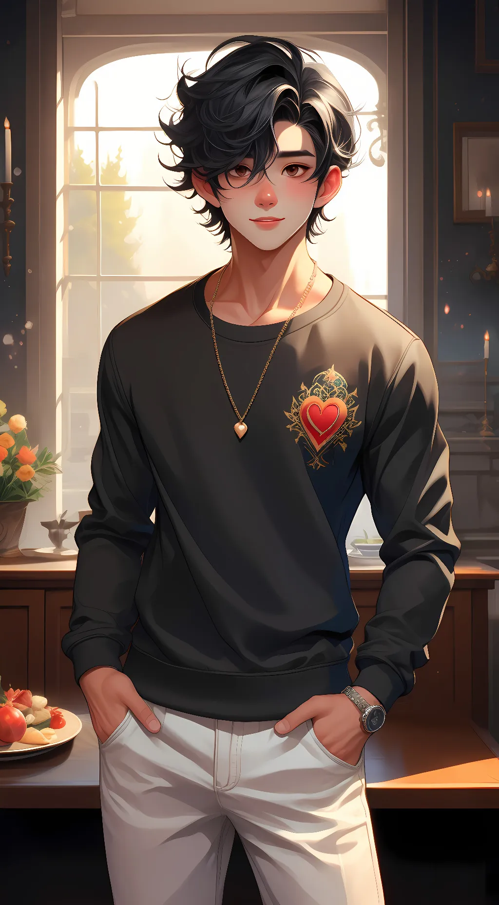 ai character: Sam background