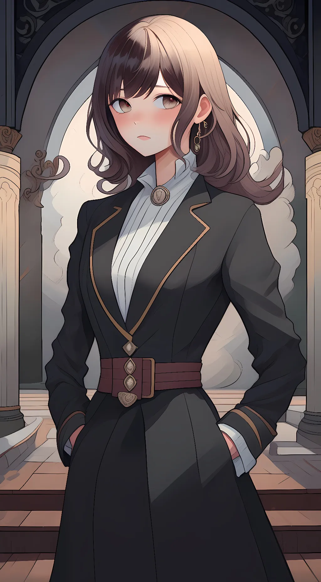 ai character: sushina background