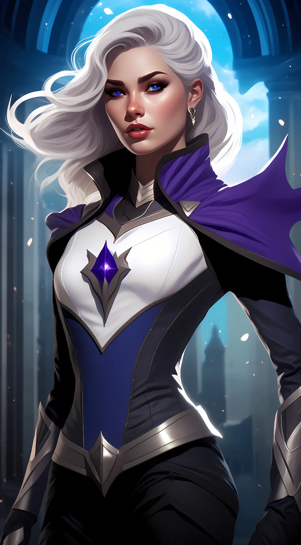 ai character: mayura background